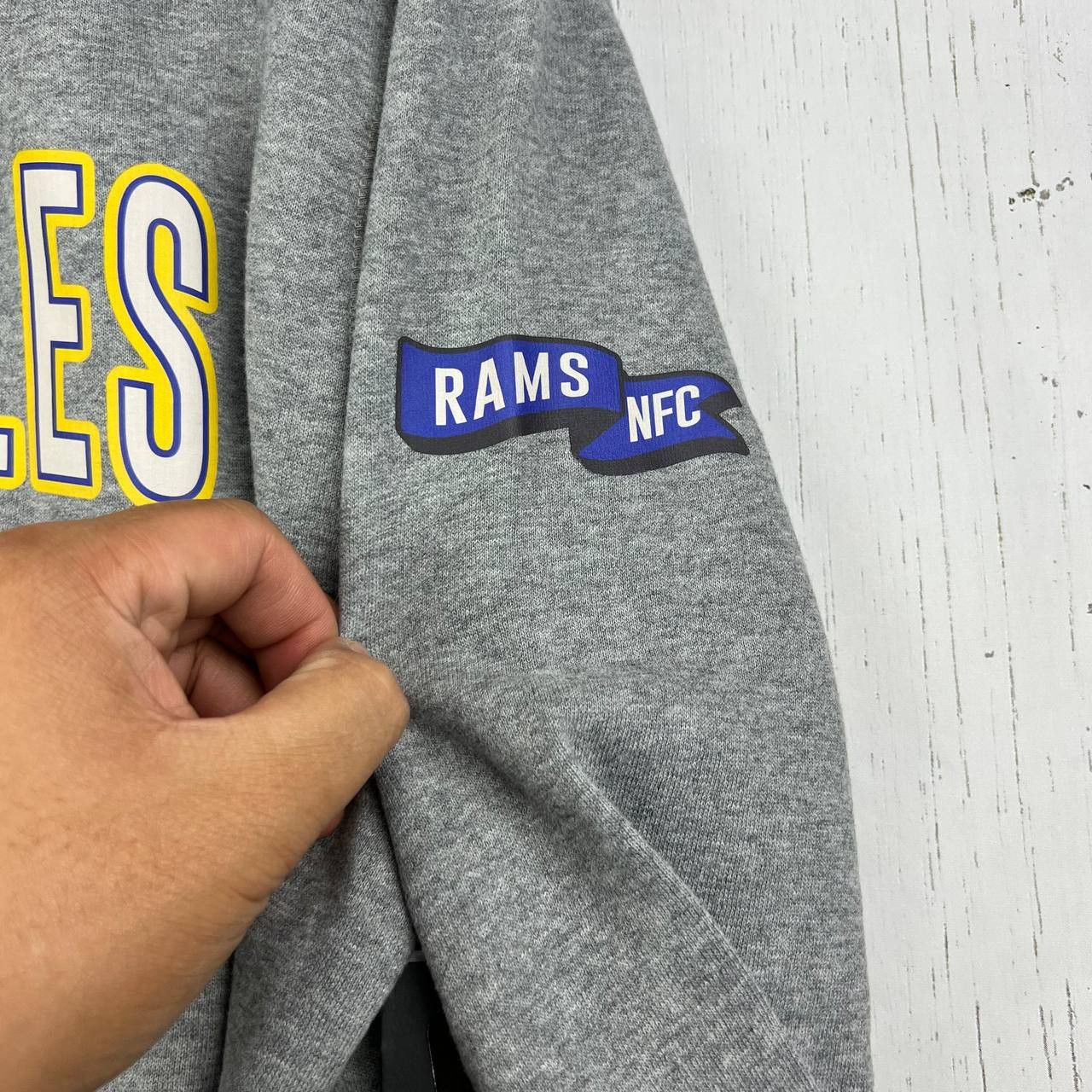 New Era Los Angeles Rams NFL Medium New Era Pullover Hoodie Men New Size US M / EU 48-50 / 2 - 4 Thumbnail