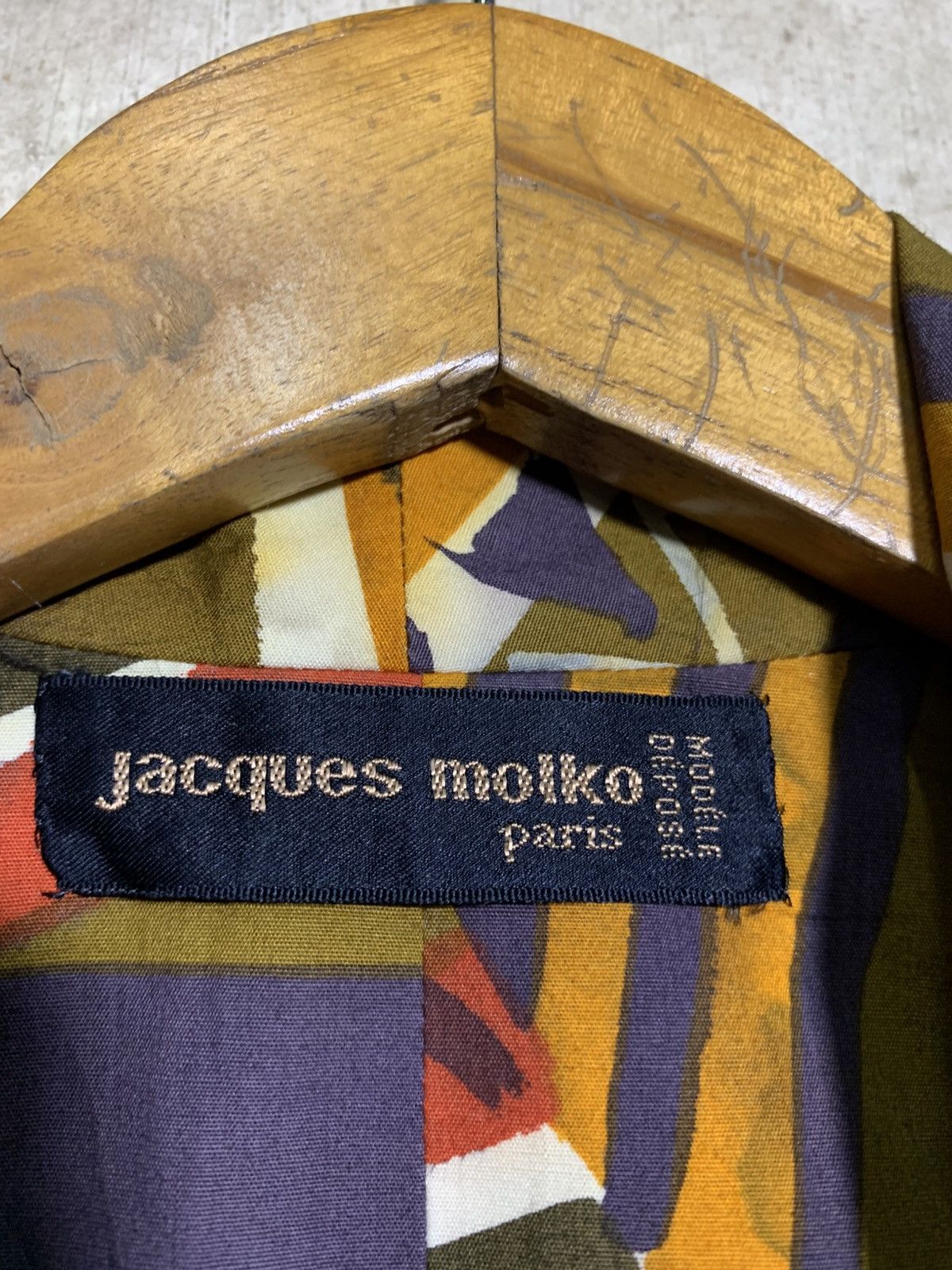 Japanese Brand 🔥JACQUES MOLKO ABSTRACTS VEST Size M / US 6-8 / IT 42-44 - 5 Thumbnail