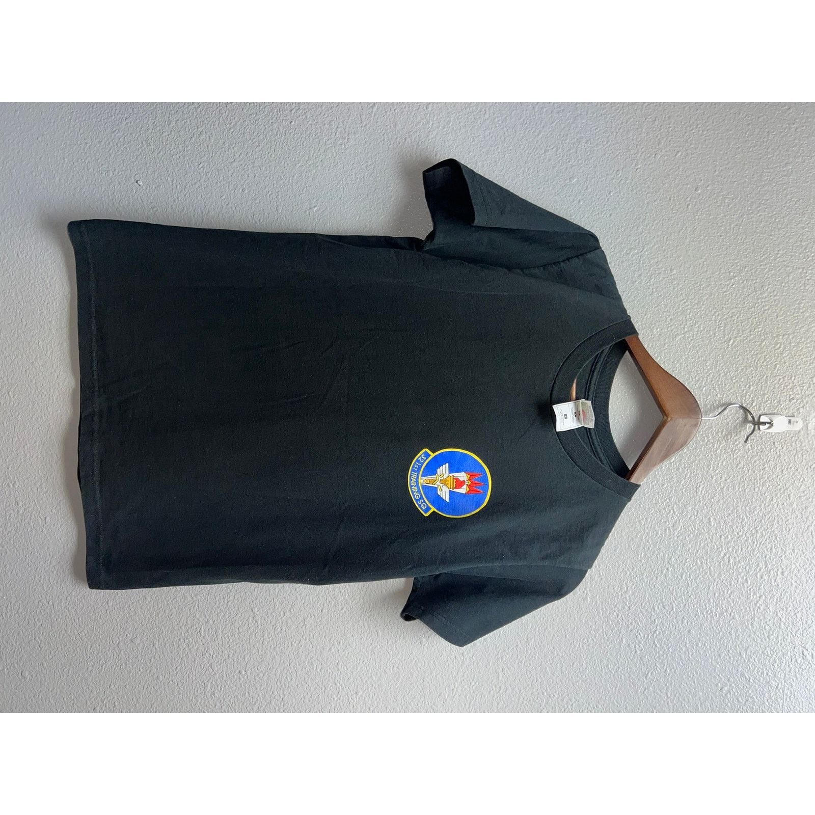 Fruit Of The Loom Vintage Army Shirt Training Squadron 321st Lead Soldier Tee Size US M / EU 48-50 / 2 - 2 Thumbnail