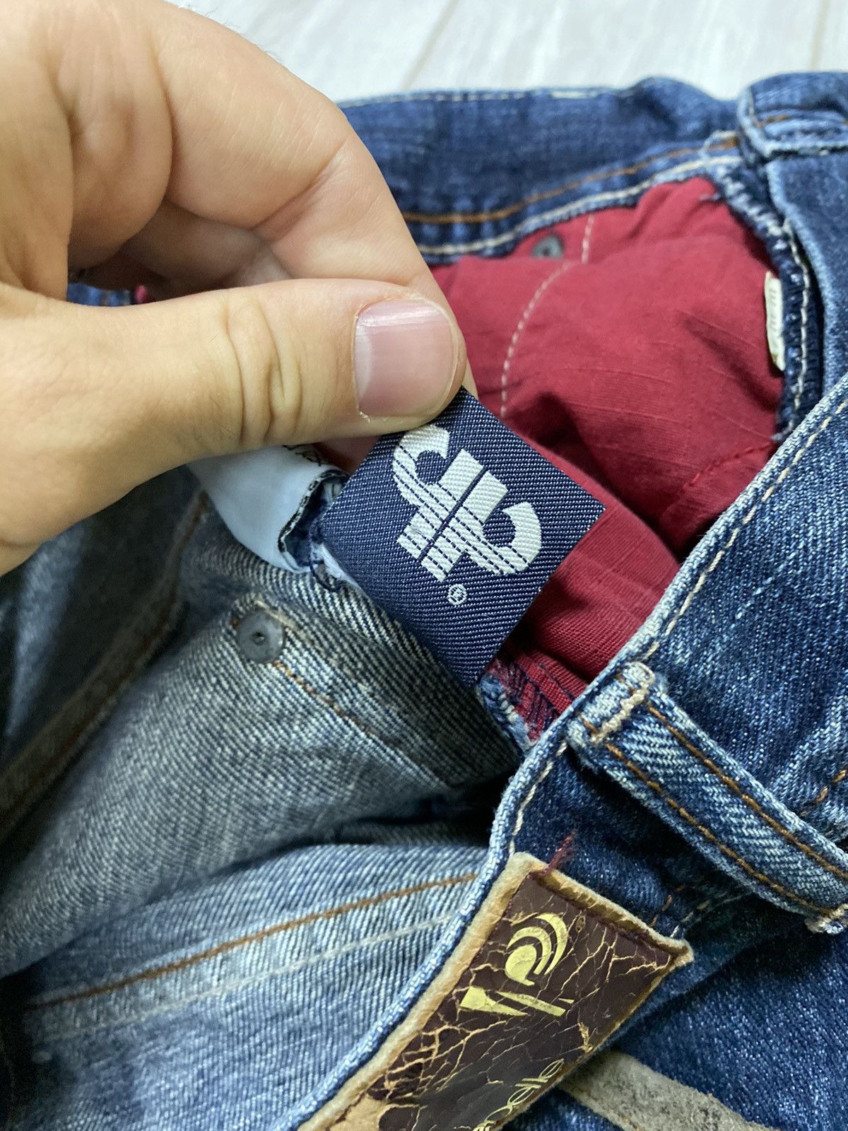 Pelle Pelle Pelle Pelle vintage wide jeans Size US 32 / EU 48 - 14 Thumbnail