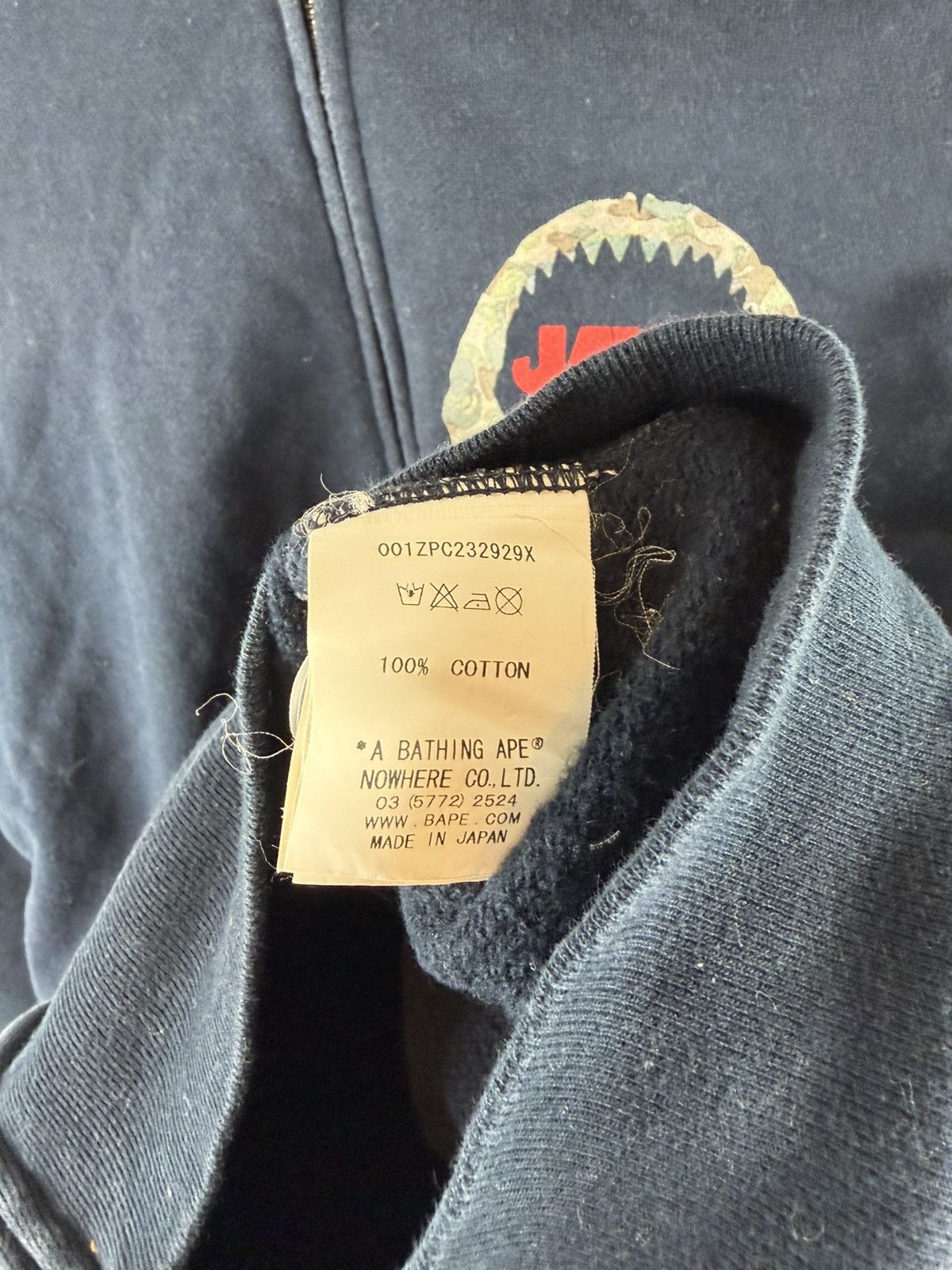 Bape 2016SS Bape x Jaws Shark Zip Up Hoodie Size S / US 4 / IT 40 - 12 Thumbnail