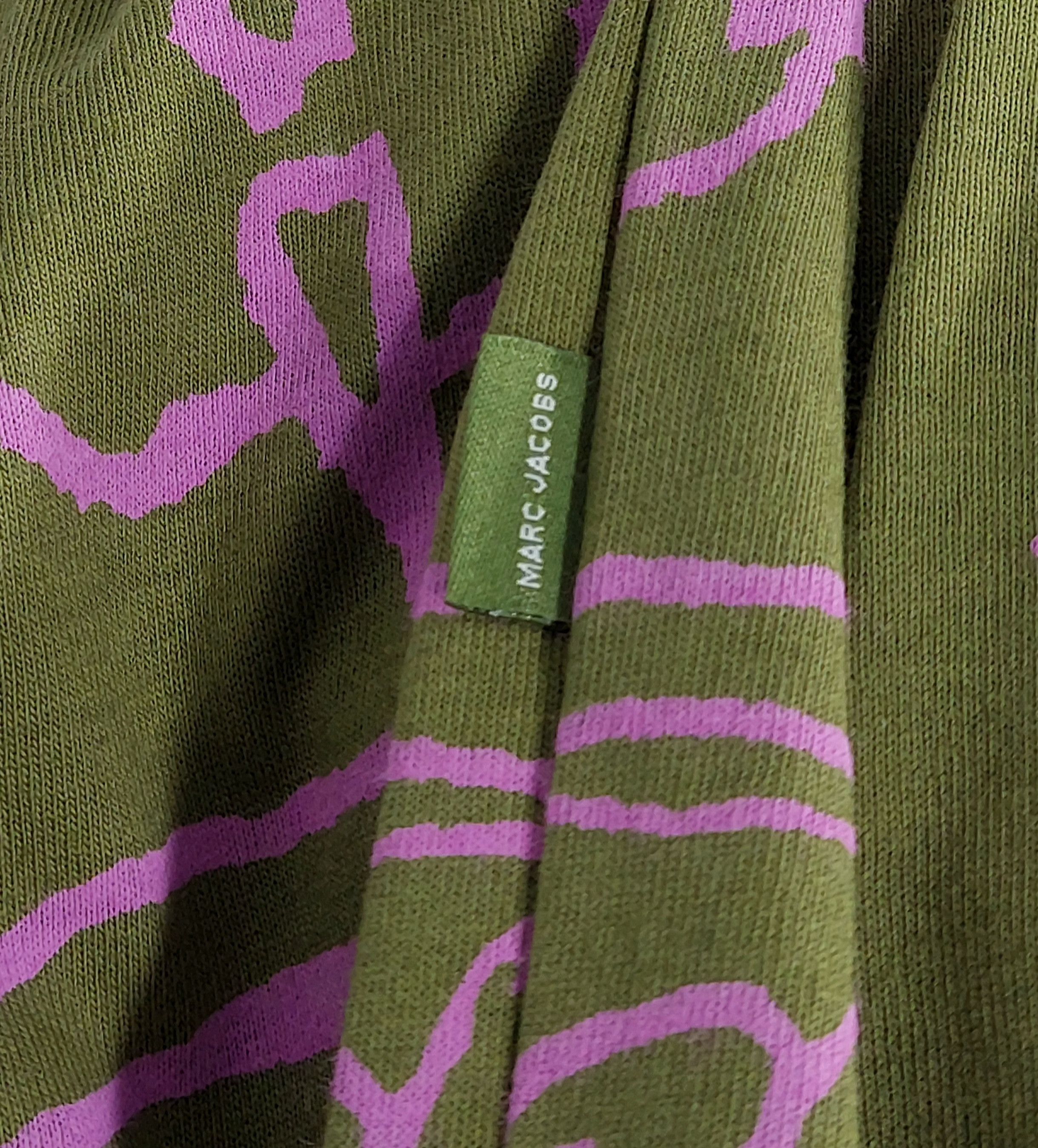 Heaven by Marc Jacobs spikes print tshirt - green / pink XL Size US XL / EU 56 / 4 - 7 Thumbnail