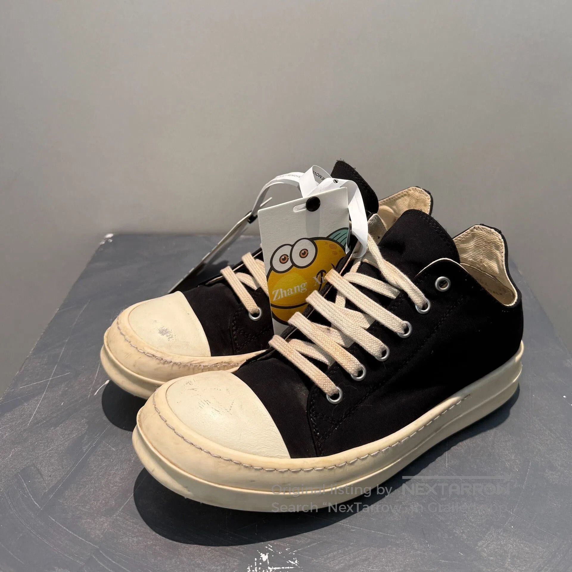 Rick Owens Drkshdw Rick Owens DRKSHDW Nylon Sneakers. Size US 10 / EU 43 - 2 Thumbnail