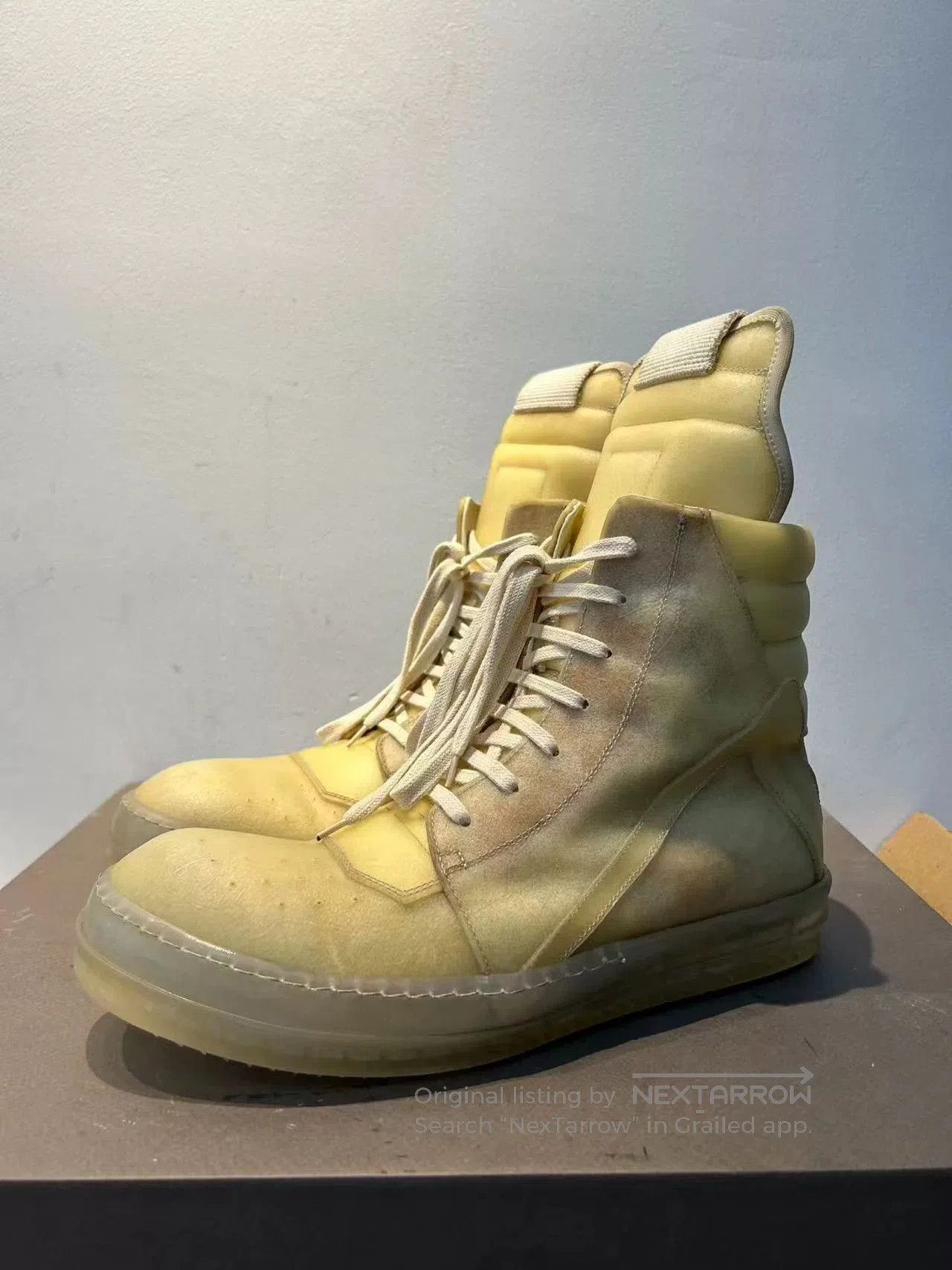Rick Owens Rare Rick Owens Ghost Triangle Sneakers. Size US 8 / EU 41 - 2 Thumbnail