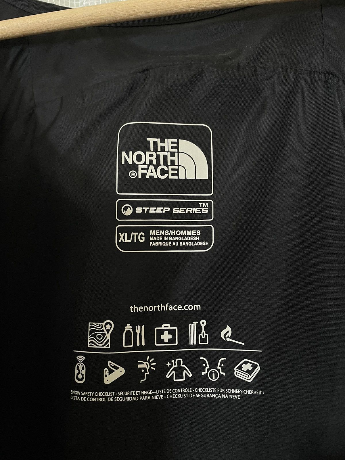 The North Face × Vintage North Face Powder Guide Vest - Steep Series - Black - XL Size US XL / EU 56 / 4 - 4 Thumbnail