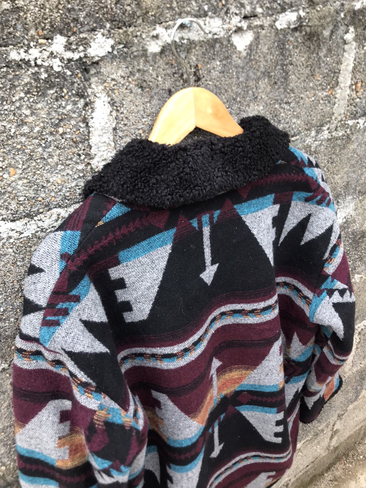Japanese Brand ⚡️Vintage Southwestern Titicaca Navajo Patterned Coat Jacket Size US XL / EU 56 / 4 - 13 Thumbnail