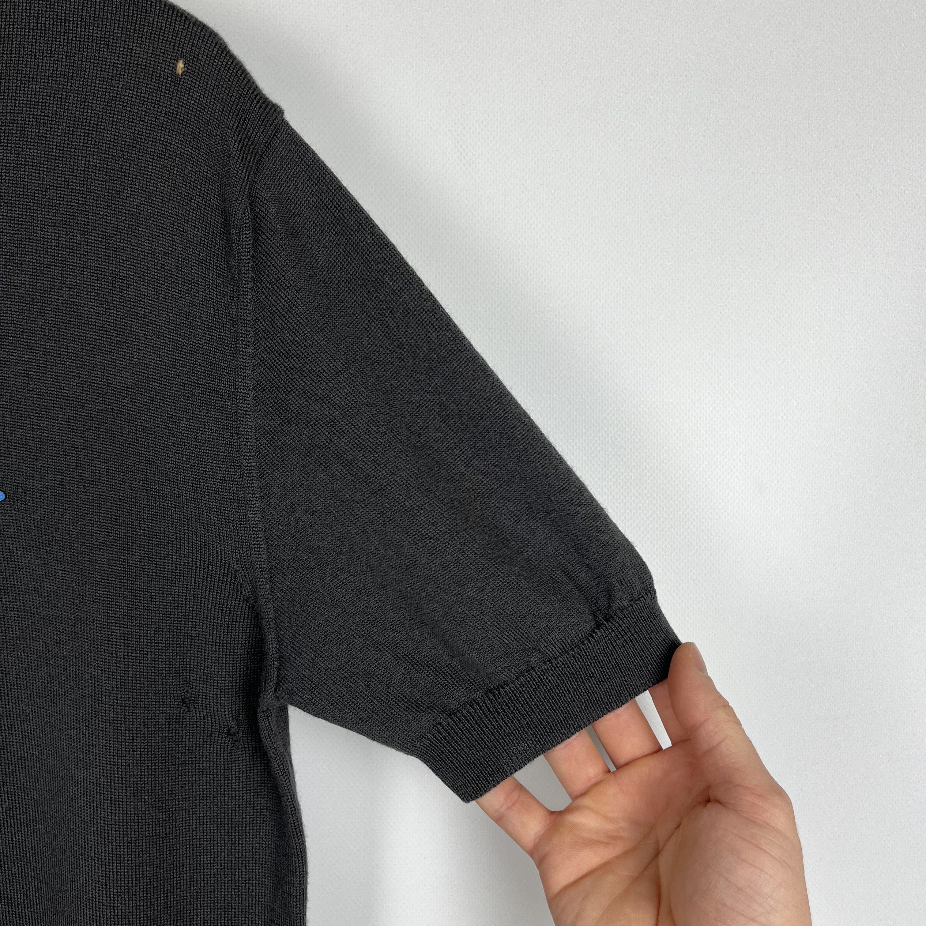 Vivienne Westwood Vivienne Westwood Orb Logo Knitted Polo Sweater Size US M / EU 48-50 / 2 - 13 Thumbnail