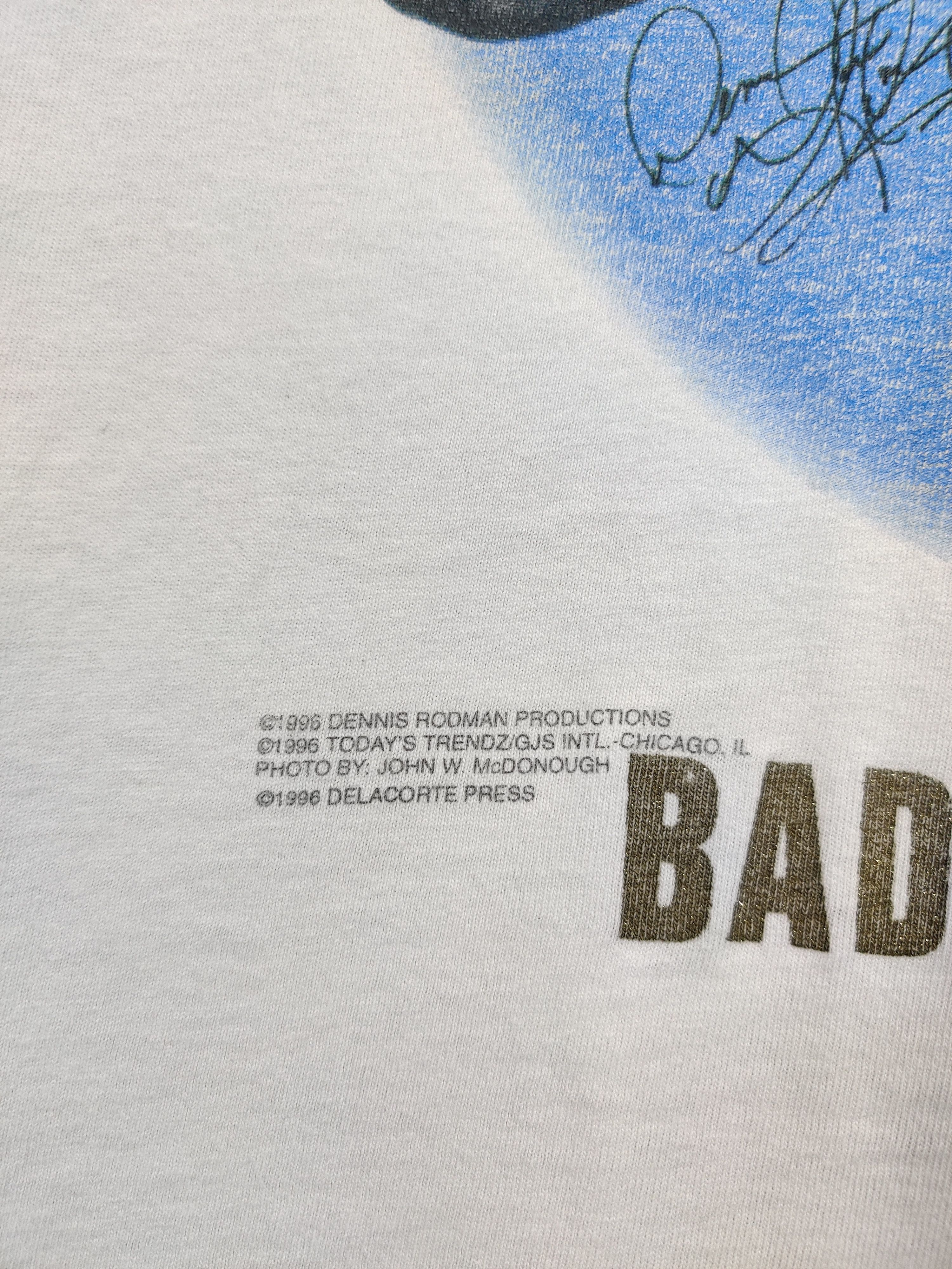 Vintage Vintage 90s Dennis Rodman Bad As I Wanna Be Tshirt Size US M / EU 48-50 / 2 - 7 Thumbnail
