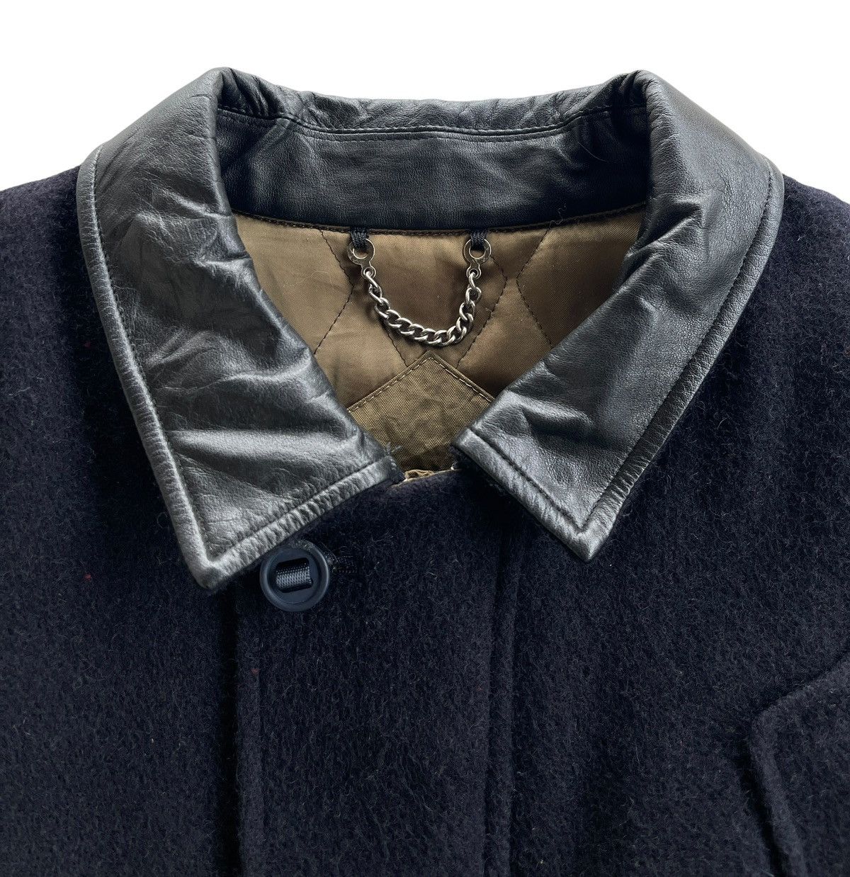Japanese Brand Storm Island Wool Blouson Jacket Navy Size US M / EU 48-50 / 2 - 3 Thumbnail