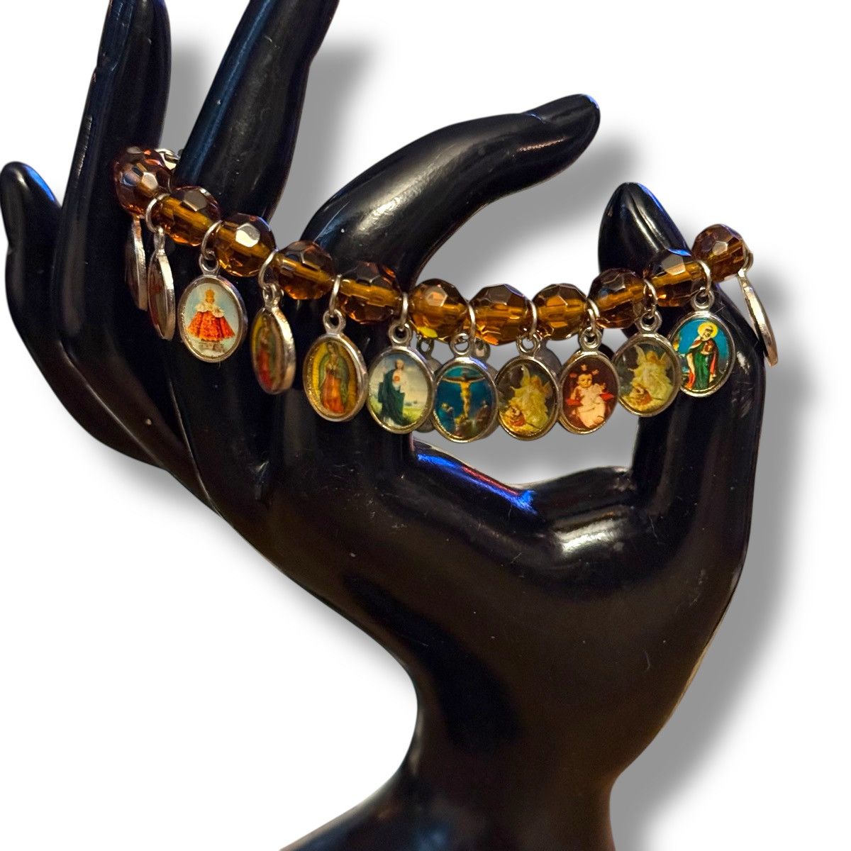 Other Holy Saints beaded charm bracelet Size ONE SIZE - 4 Thumbnail