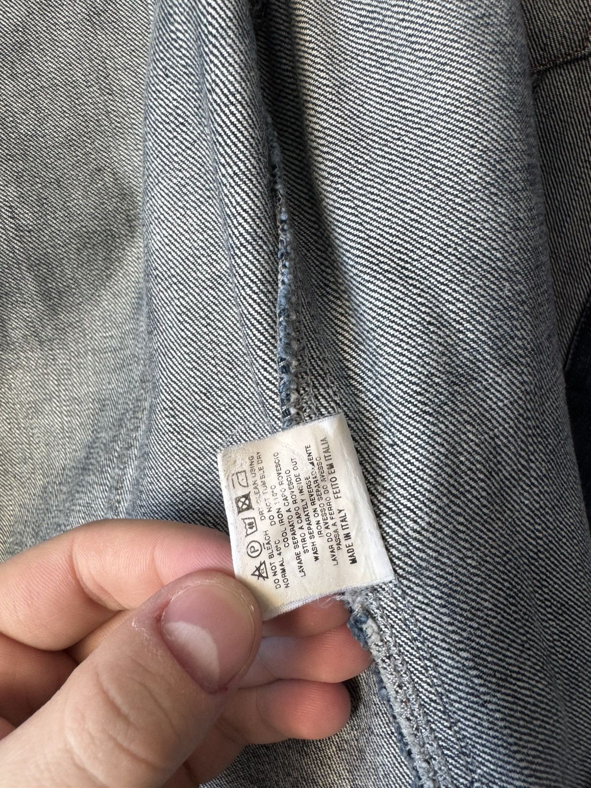 Jean Paul Gaultier Vintage 90’s JPG Gaultier Jean’s Donna Denim Jacket Size L / US 10 / IT 46 - 15 Thumbnail