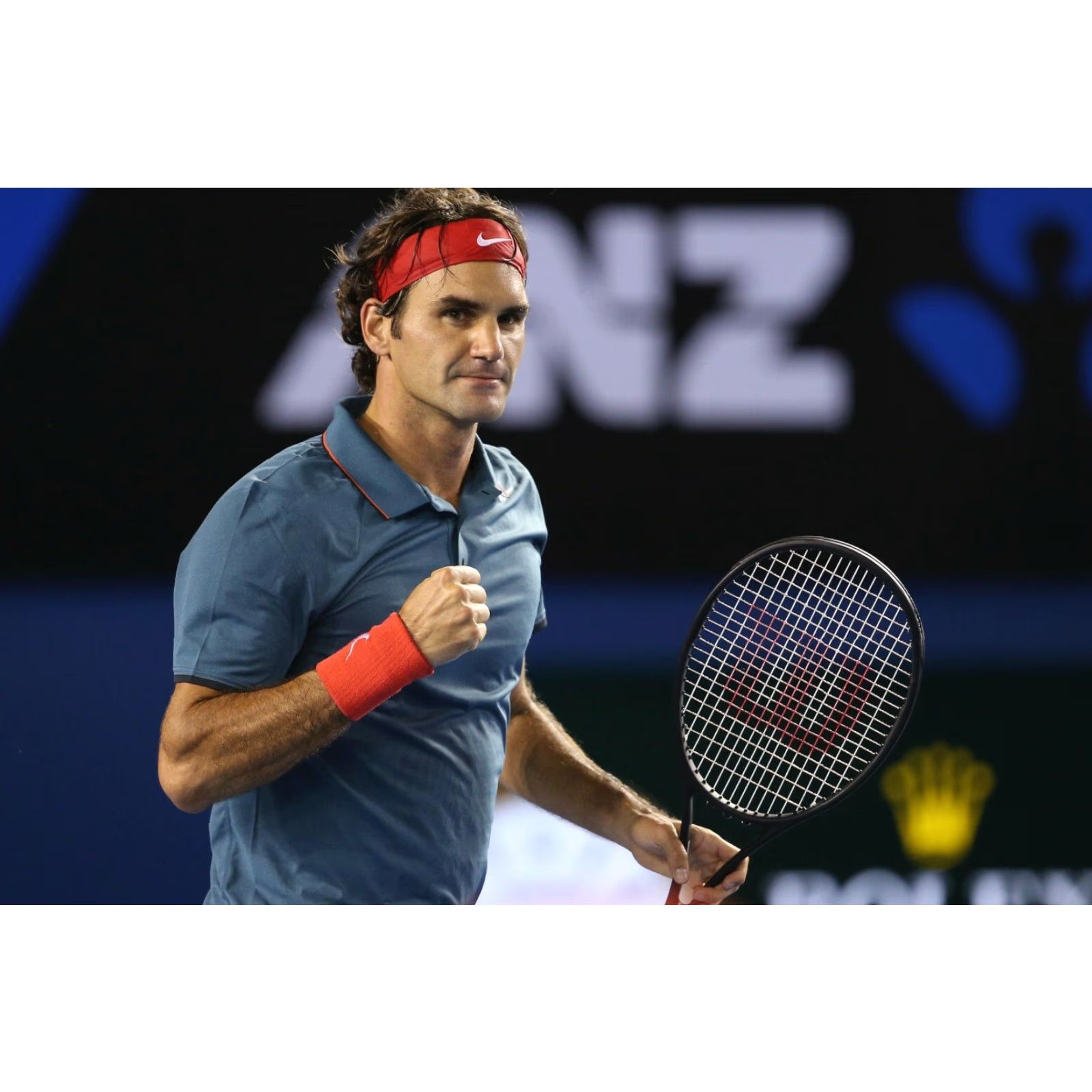 Nike NIKE ROGER FEDERER SHIRT RF AUSTRALIAN OPEN 2014 ORIGINAL JERSEY L Shirt Men Polo Tennis RF 596548-370 Multicolor Size US L / EU 52-54 / 3 - 2 Thumbnail