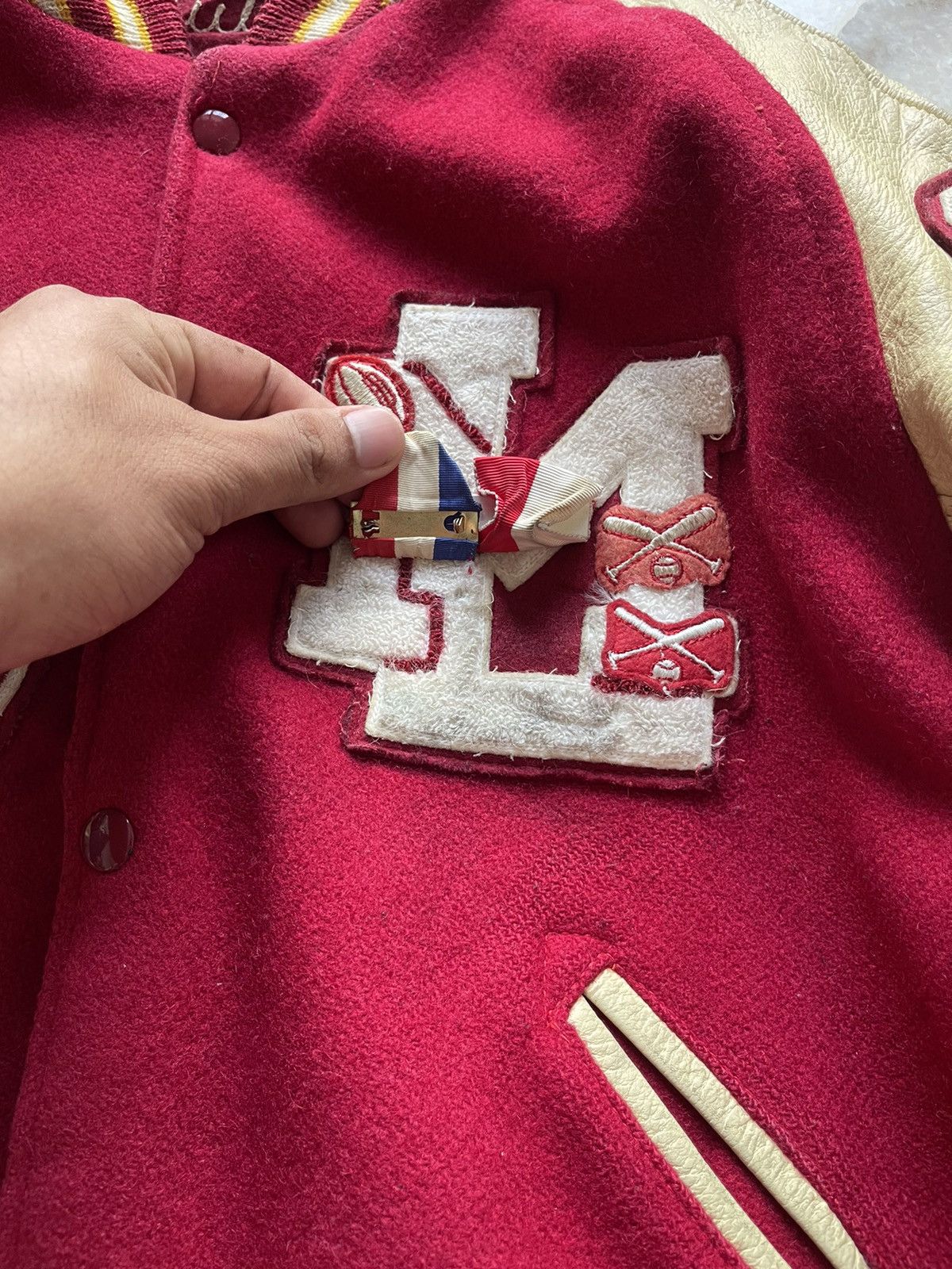 MLB × Vintage 1988 st.Louis Cardinals baseball MLB Varsity Jacket Size US L / EU 52-54 / 3 - 13 Thumbnail