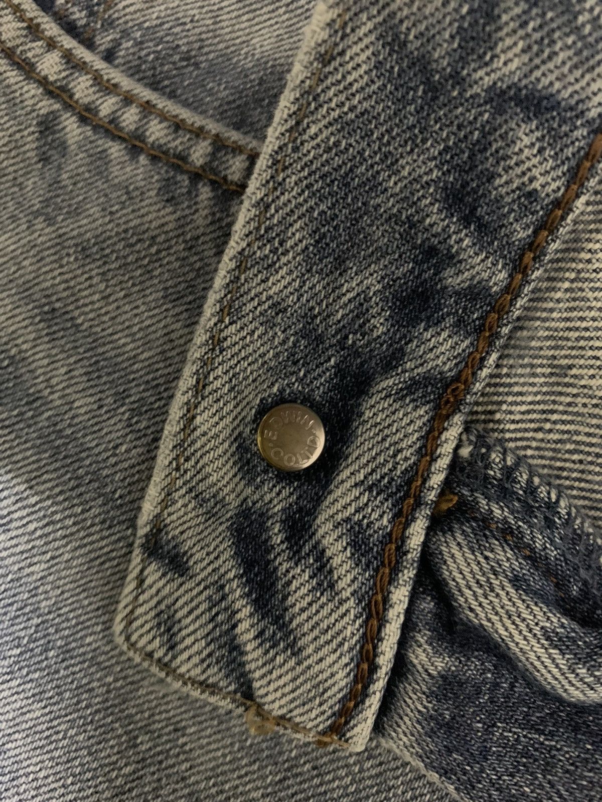 Edwin Vintage Edwin XJeans 400 Flared Bell Bottom Distressed Jeans Size US 28 / EU 44 - 5 Thumbnail