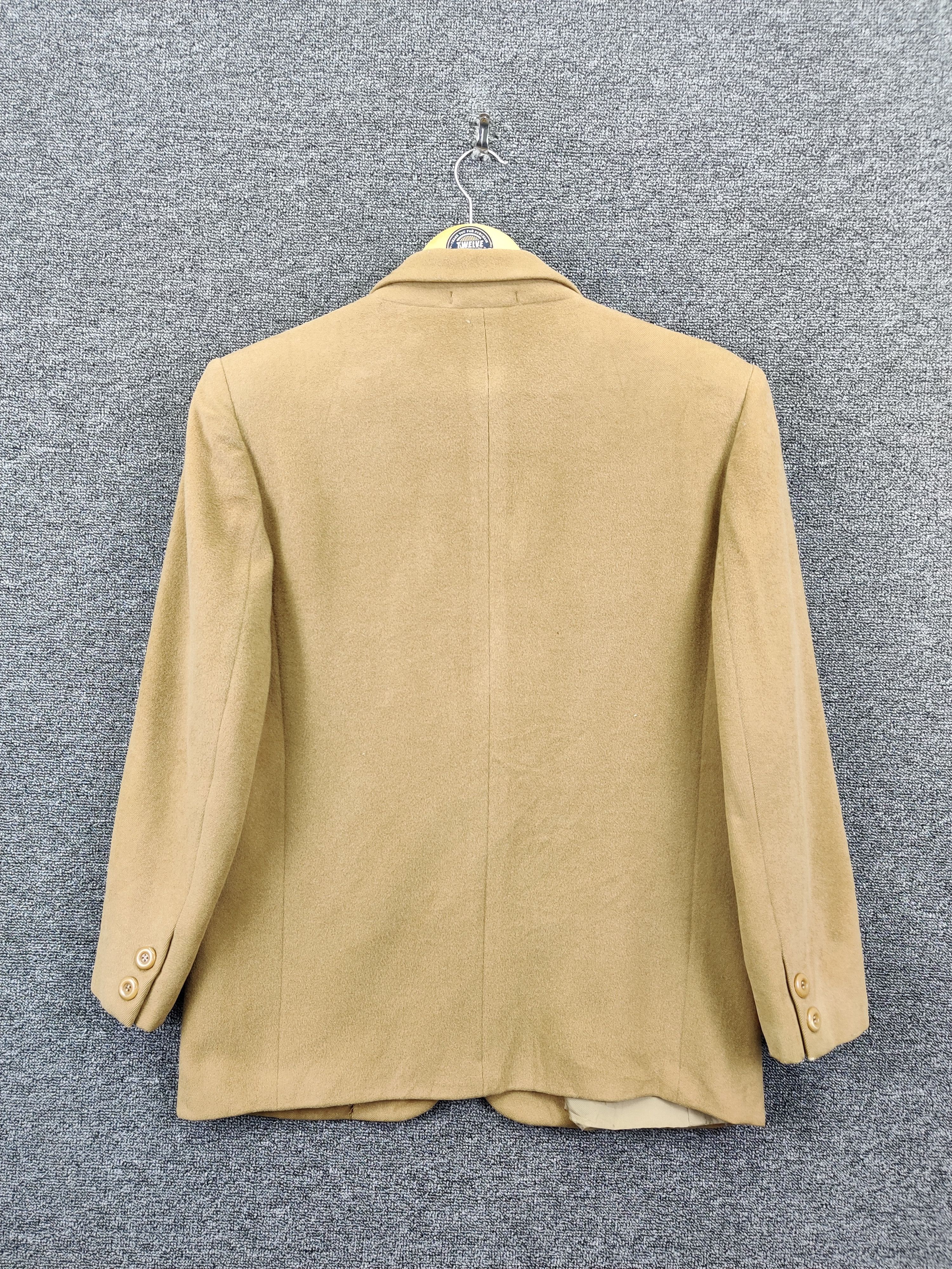 Burberry Vintage Burberrys Beige Wool Single Breasted Blazer Size US M / EU 48-50 / 2 - 6 Thumbnail