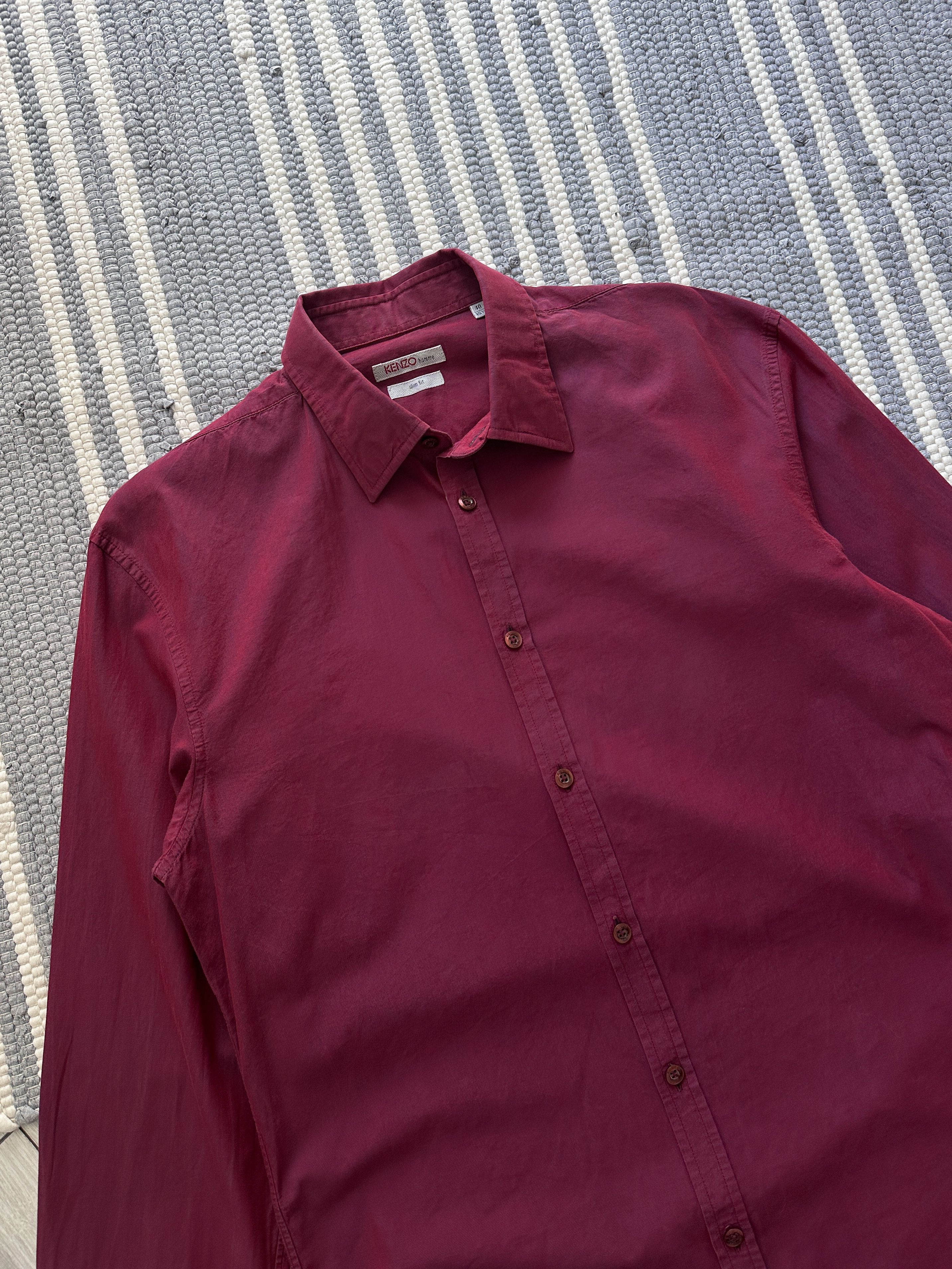 Kenzo Kenzo Button Up Shirt Size US M / EU 48-50 / 2 - 2 Thumbnail
