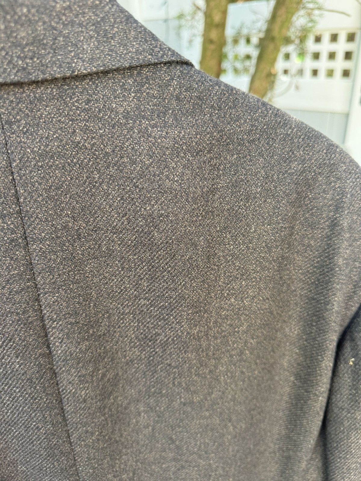 Corneliani Brown Wool Italy 60R Custom Blazer Blue Elbow Patches Size 54R - 8 Thumbnail