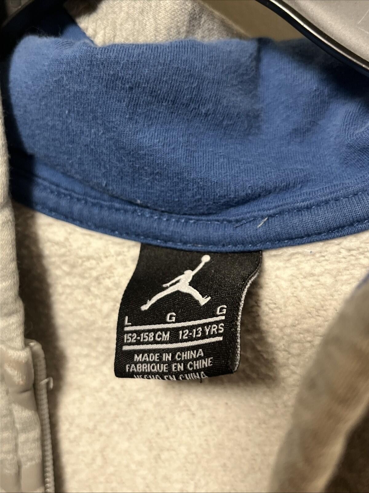 Nike Nike Air Jordan Elephant Hoodie Sweatshirt Kids L 10-12 Size ONE SIZE - 2 Thumbnail