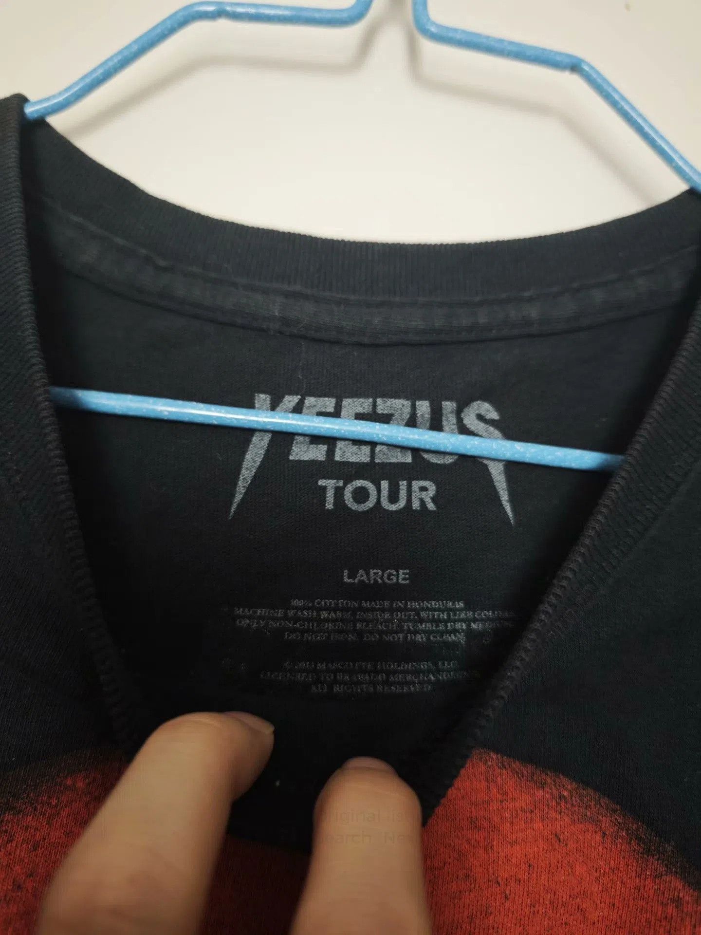Kanye West Kanye West Yeezus Tour T. Size US M / EU 48-50 / 2 - 3 Thumbnail