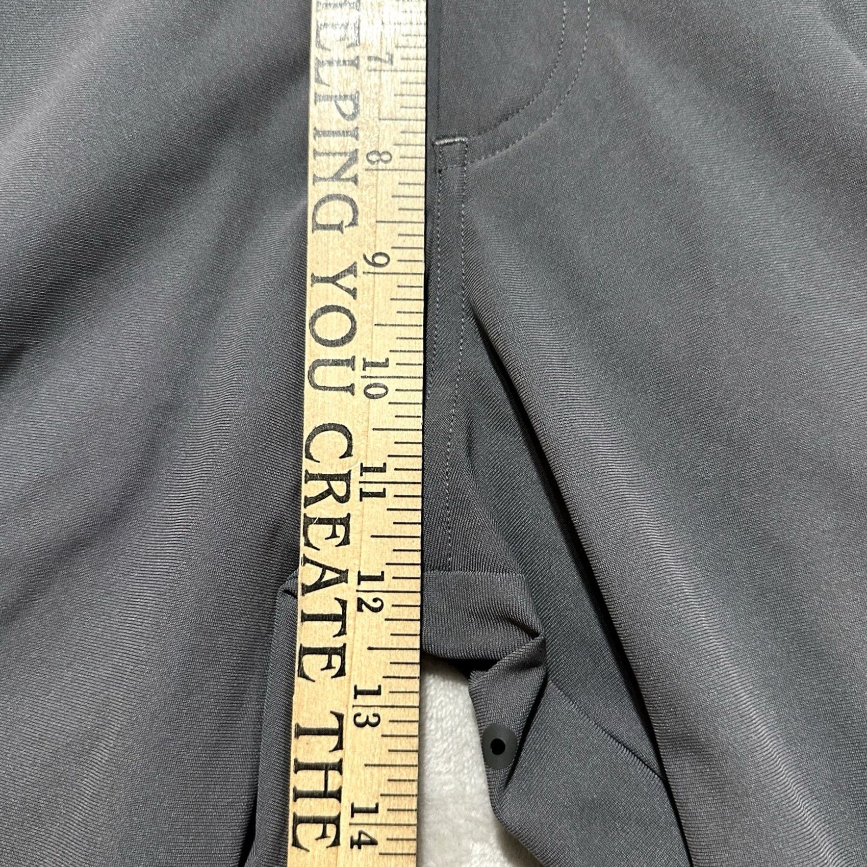 Lululemon Lululemon Athletica ABC Pants Men 40 Dark Gray Warpstreme Pockets Khakis Flat Front 5-Pocket Classic Casual Size US 40 / EU 56 - 5 Thumbnail