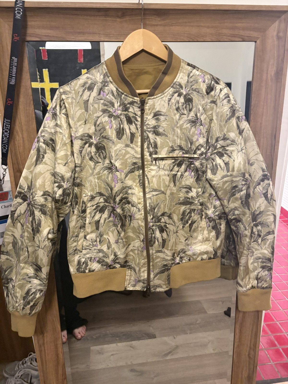 Dries Van Noten Dries Van Noten Reversible Floral Bomber Jacket Size US M / EU 48-50 / 2 - 2 Thumbnail