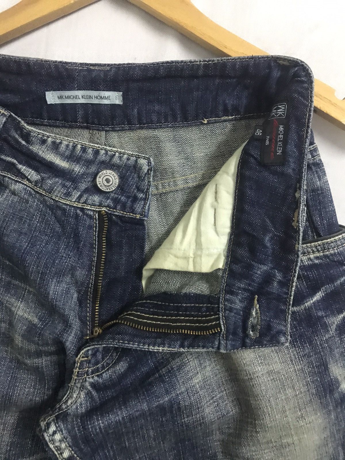 14th Addiction 🔸MK MICHAEL KLEIN HOMME- Flare Jeans🔸 Size US 28 / EU 44 - 8 Thumbnail