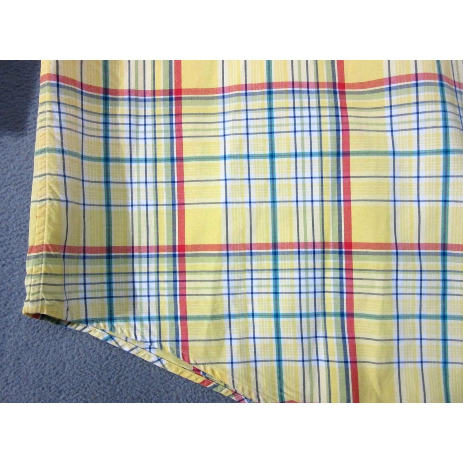 Ralph Lauren Ralph Lauren Shirt Mens XL Yellow Plaid Classic Fit Long Sleeve Logo Button Down Shirt Size US XL / EU 56 / 4 - 2 Thumbnail