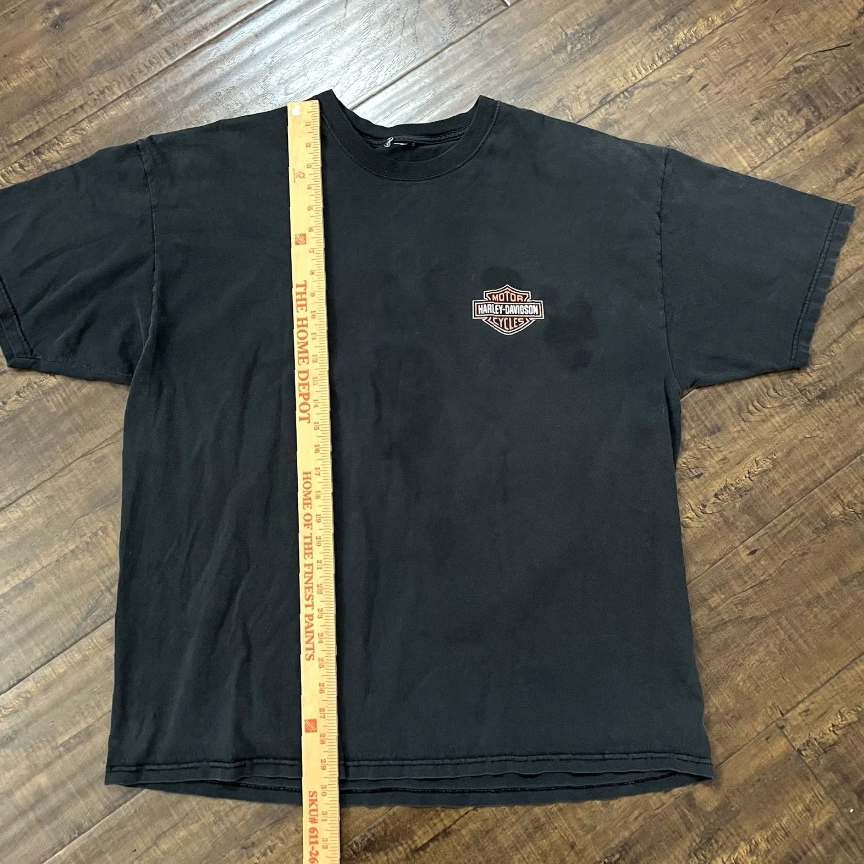 Harley Davidson VINTAGE Harley-Davidson T-Shirt Men XL Black Motorcycle Biker 90s Outdoor Size US XL / EU 56 / 4 - 8 Thumbnail