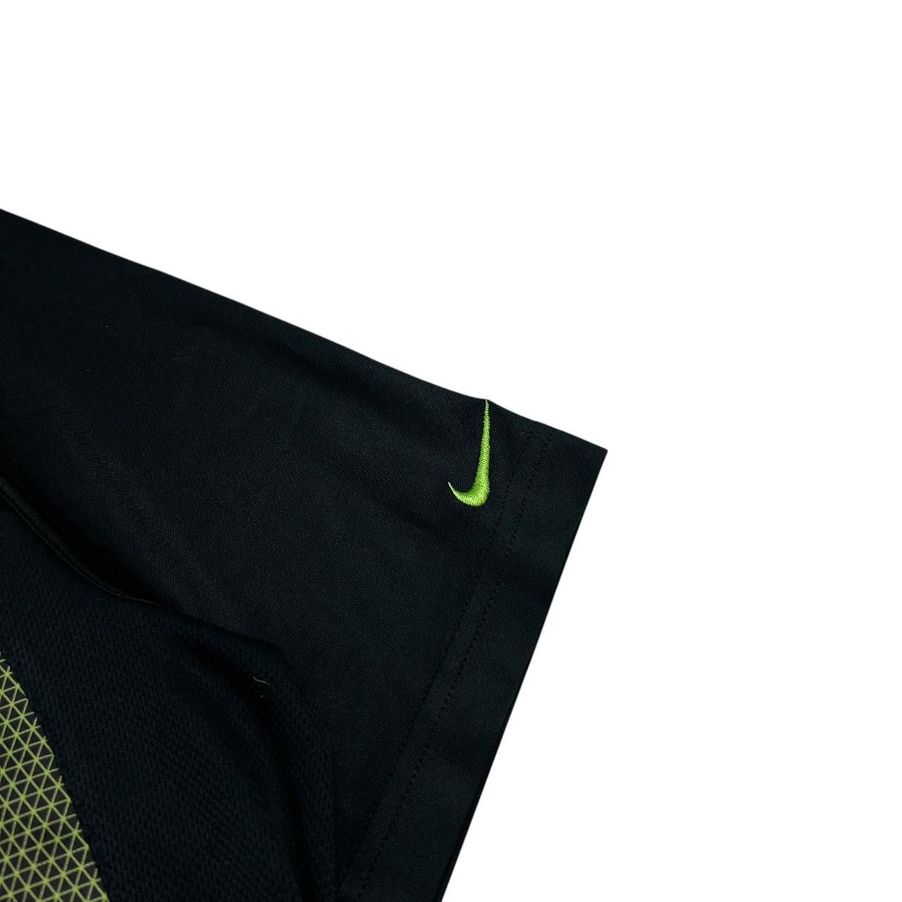 Nike Vintage 2000s Nike Shox T-Shirt Green & Black - Extra Large Size US XL / EU 56 / 4 - 5 Thumbnail