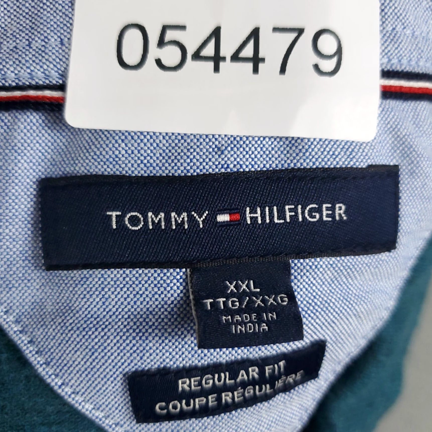 Tommy Hilfiger VINTAGE Tommy Hilfiger Polo Shirt Mens 2XL Blue Cotton Short Sleeve Classic Polo Mens 2XL Blue Tommy Hilfiger Shirt Size US XXL / EU 58 / 5 - 8 Thumbnail