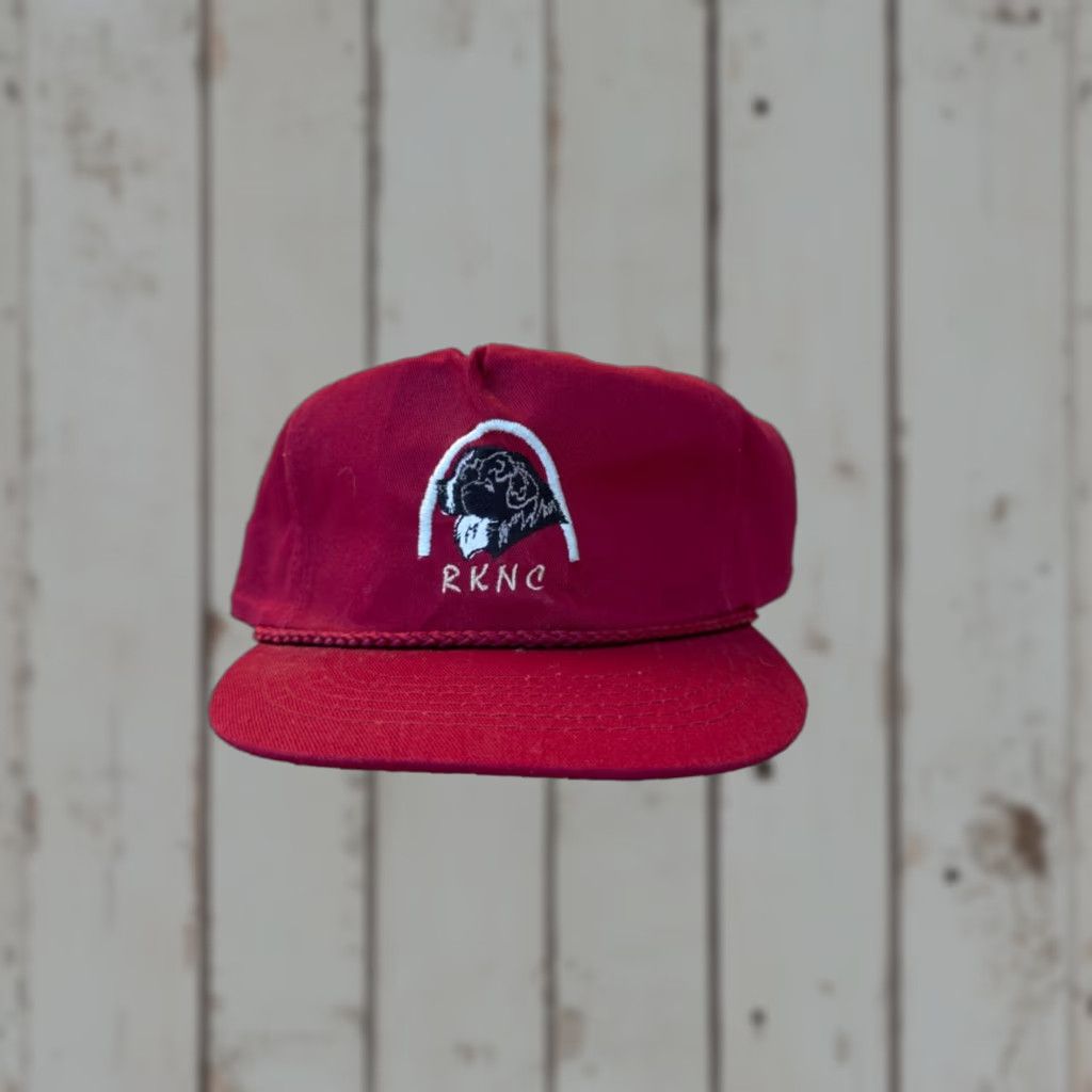 Vintage VINTAGE KC CAPS Trucker Hat Snapback Rope Cap Dog RKNC Newfoundland Club Men One Size Maroon City Snapback Mens Size ONE SIZE - 1 Thumbnail