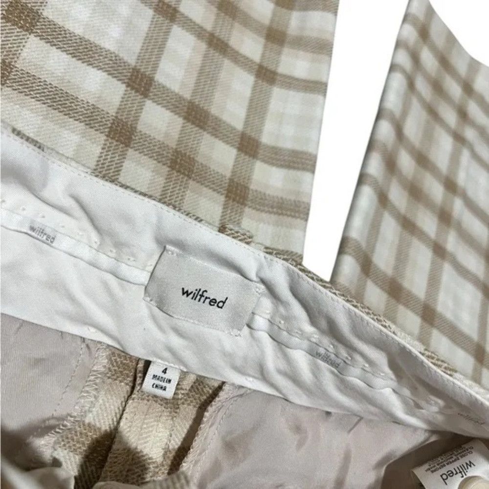 Other Aritzia Wilfred Effortless Pants in Beige sz 4 Size 27" / US 4 / IT 40 - 2 Thumbnail