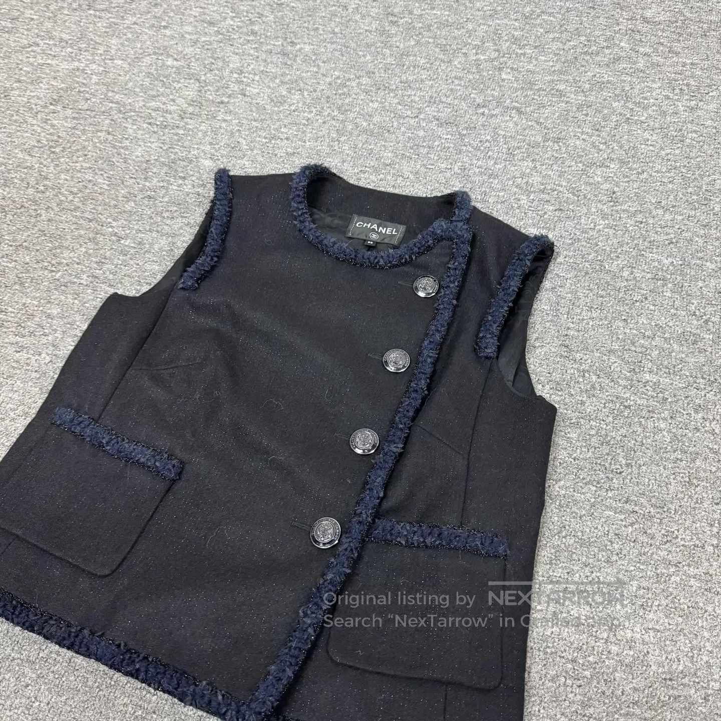 Chanel Chanel Hamburg Series: Coarse Flower Weaving, Side-Clasp V Size M / US 6-8 / IT 42-44 - 4 Thumbnail