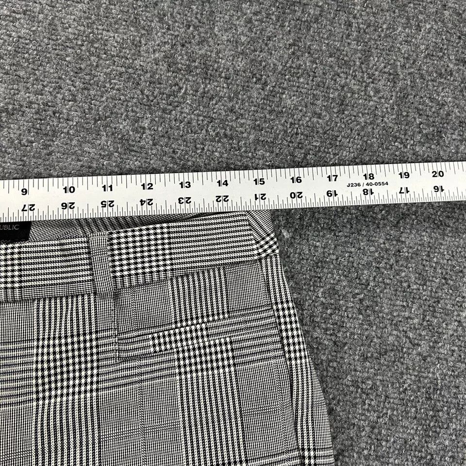 Banana Republic Banana Republic Pants Womens 4 Sloan Glen Check Trousers Size 30" / US 8 / IT 44 - 5 Thumbnail