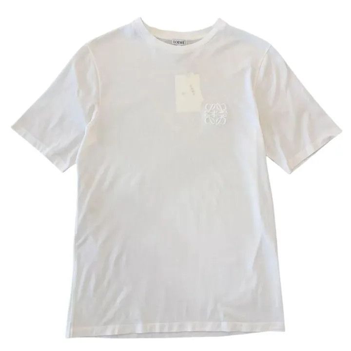 Loewe Loewe Simple Logo Embroidered Casual T-Shirt Size US S / EU 44-46 / 1 - 1 Thumbnail