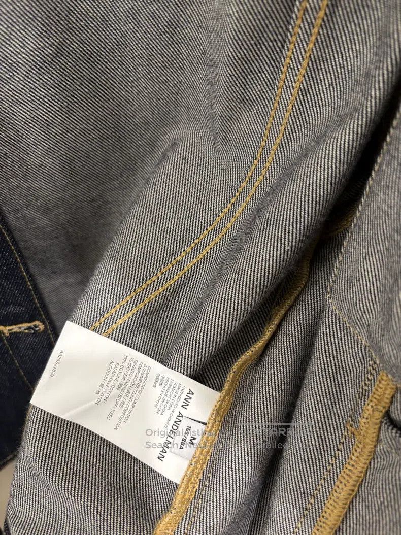 Other Ann Demeulemeester Original denim laser engraving wash hea Size M / US 6-8 / IT 42-44 - 4 Thumbnail