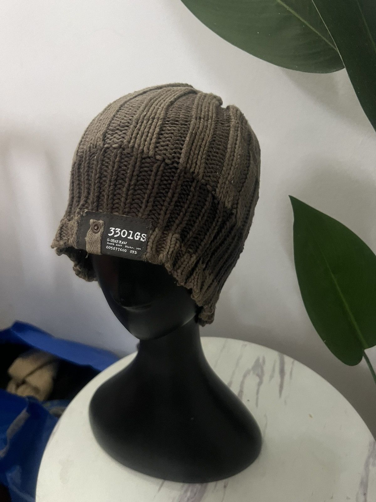 Japanese Brand × Vintage VINTAGE G-STAR RAW BEANIE HAT Size ONE SIZE - 4 Thumbnail