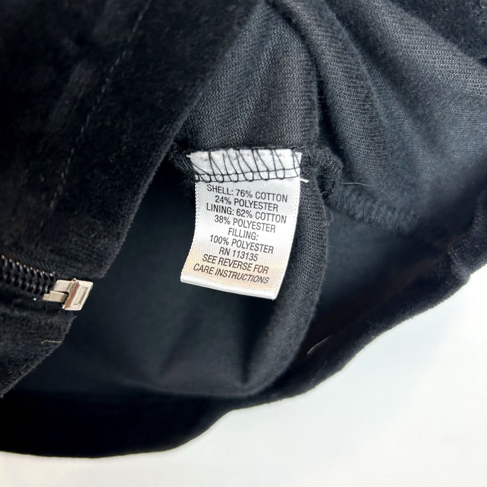 Velour Black Velour Vest Woman Medium Quilted Full Zip Solid Minmalist Staple Size M / US 6-8 / IT 42-44 - 6 Thumbnail