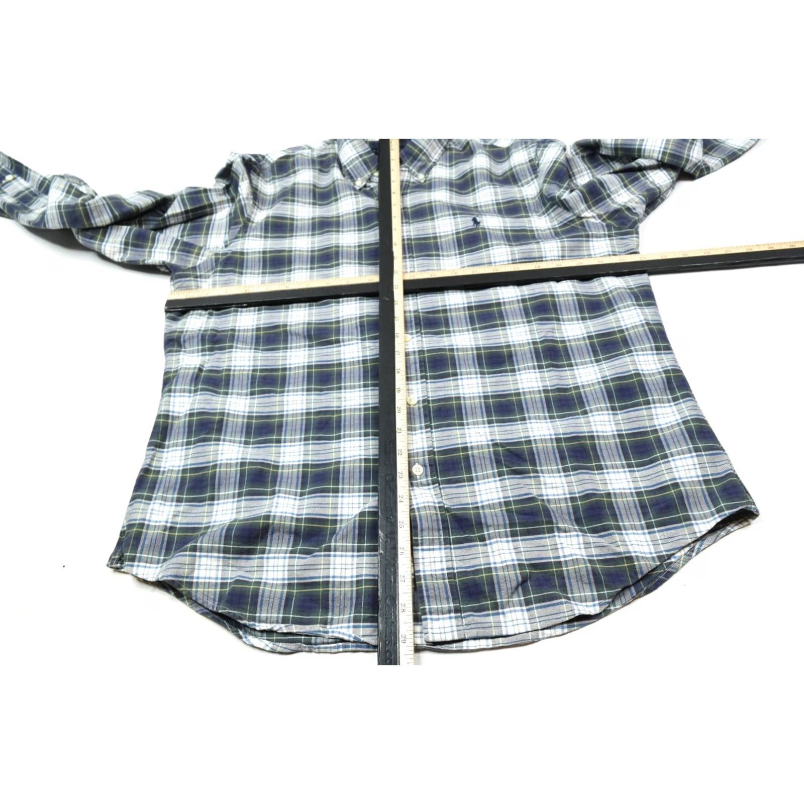 Ralph Lauren Ralph Lauren Oxford Shirt Mens Large Plaid Long Sleeve Button-Down Cotton Size US L / EU 52-54 / 3 - 7 Thumbnail