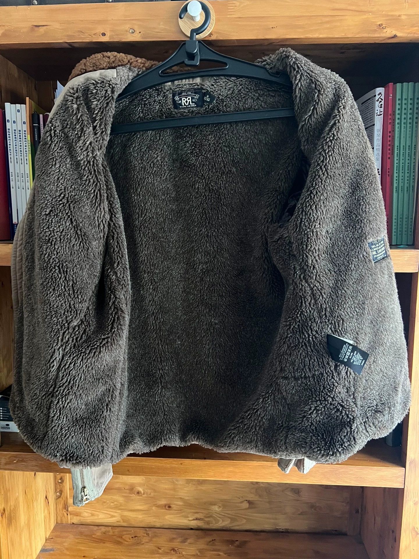 RRL Ralph Lauren RRL A-2 Jacket Wool Sheepskin Trim Talon Zip Vintage Size US M / EU 48-50 / 2 - 6 Thumbnail