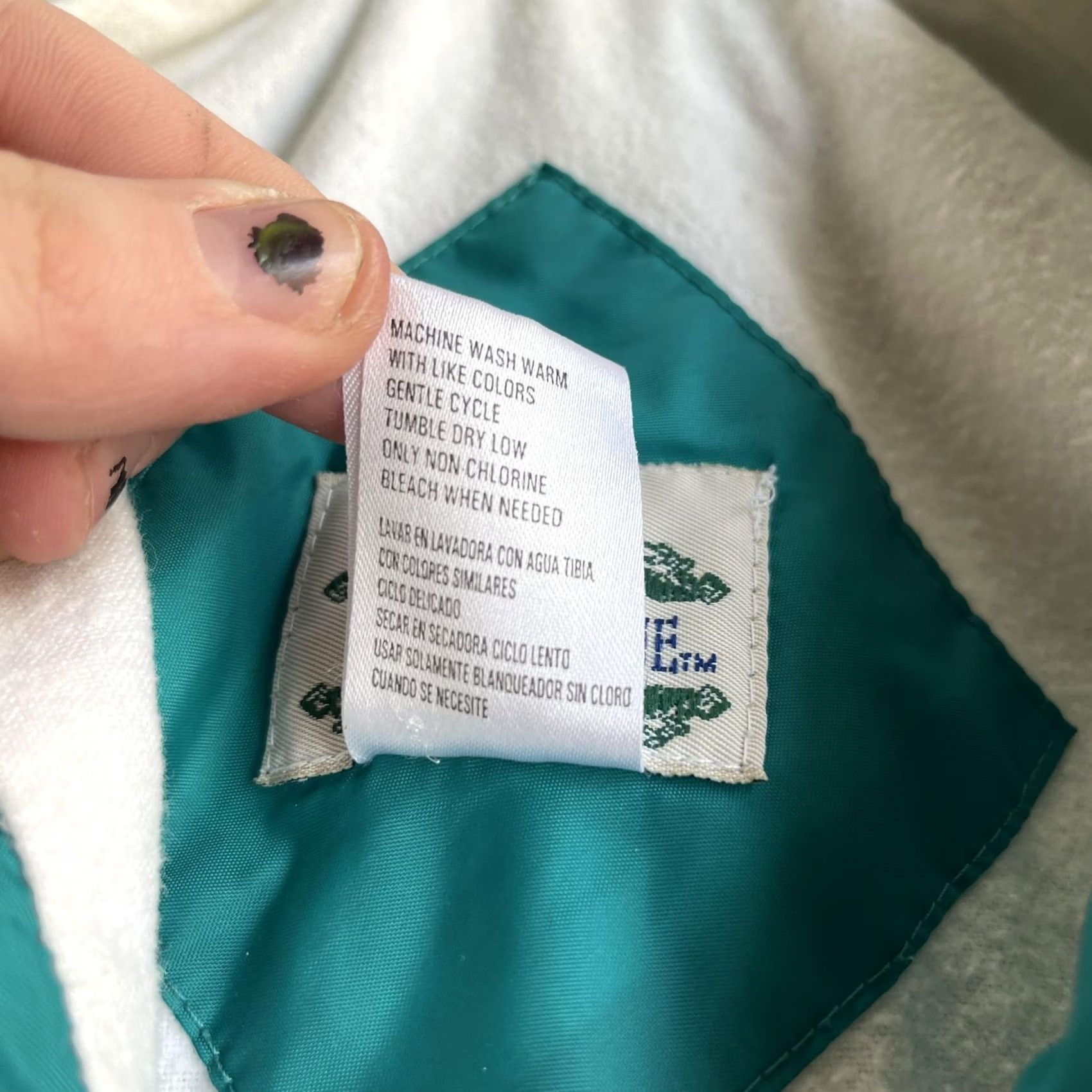 Coach VINTAGE Separate Issue Mens Small Green Nylon Snap Front Lined Windbreaker Jacket Size US S / EU 44-46 / 1 - 3 Thumbnail