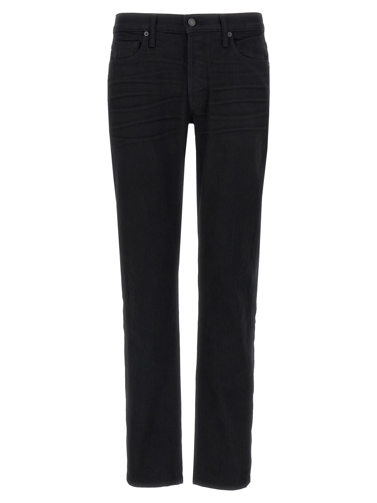Tom Ford o1y0425 Denim Pant in Black Size US 29 - 1 Thumbnail