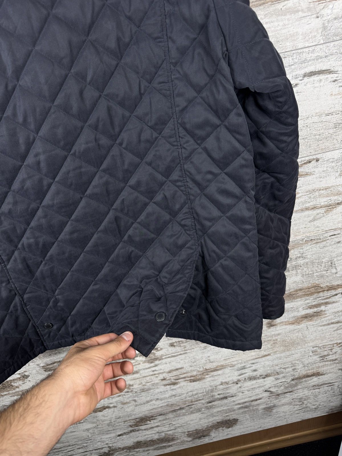 Barbour Mens Vintage Barbour Bonell quilt jacket quilted bombers Size US XXL / EU 58 / 5 - 9 Thumbnail