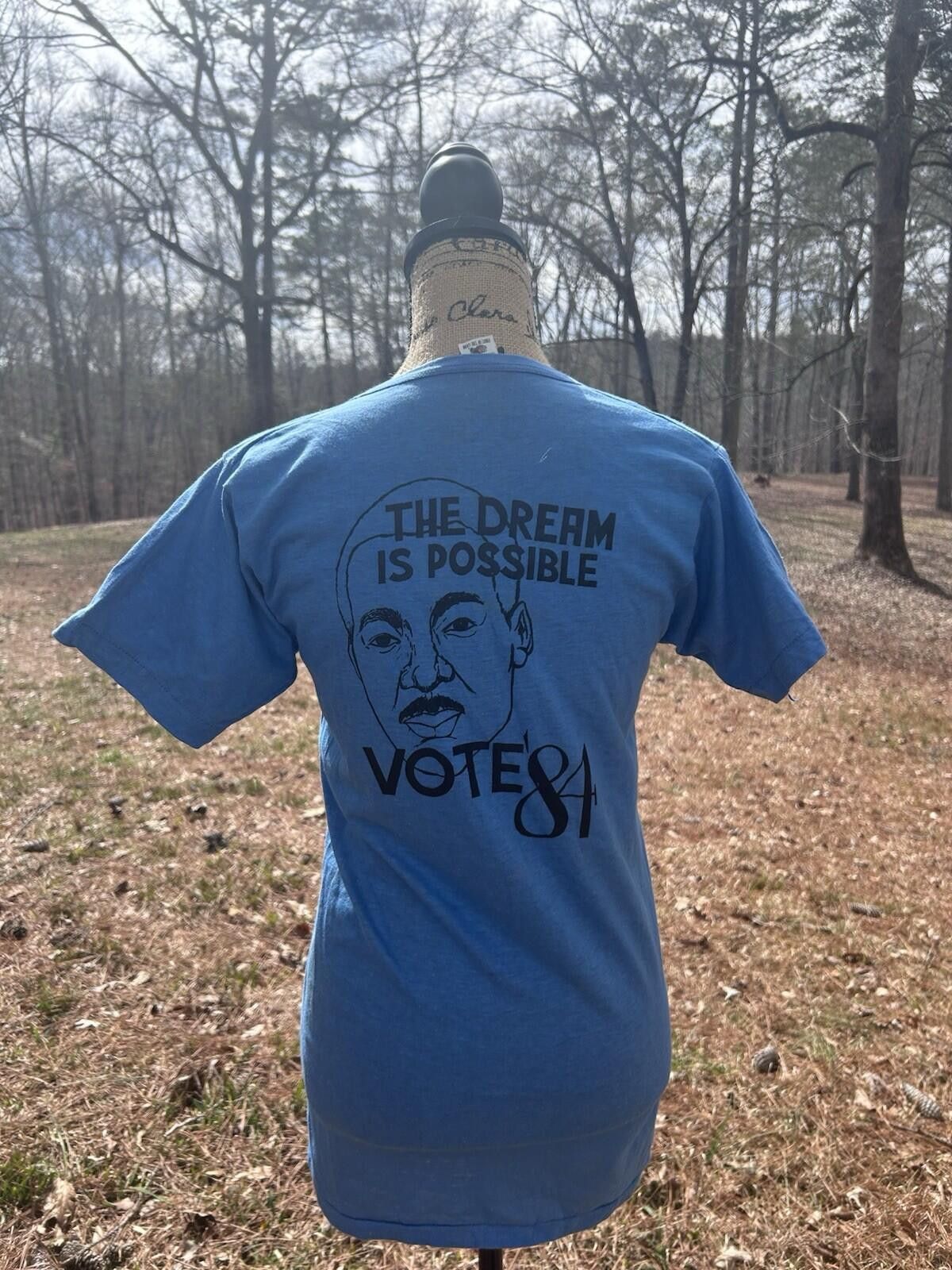 Fruit Of The Loom 1988 Jesse Jackson For President T-Shirt - Original Campaign Size US M / EU 48-50 / 2 - 8 Thumbnail