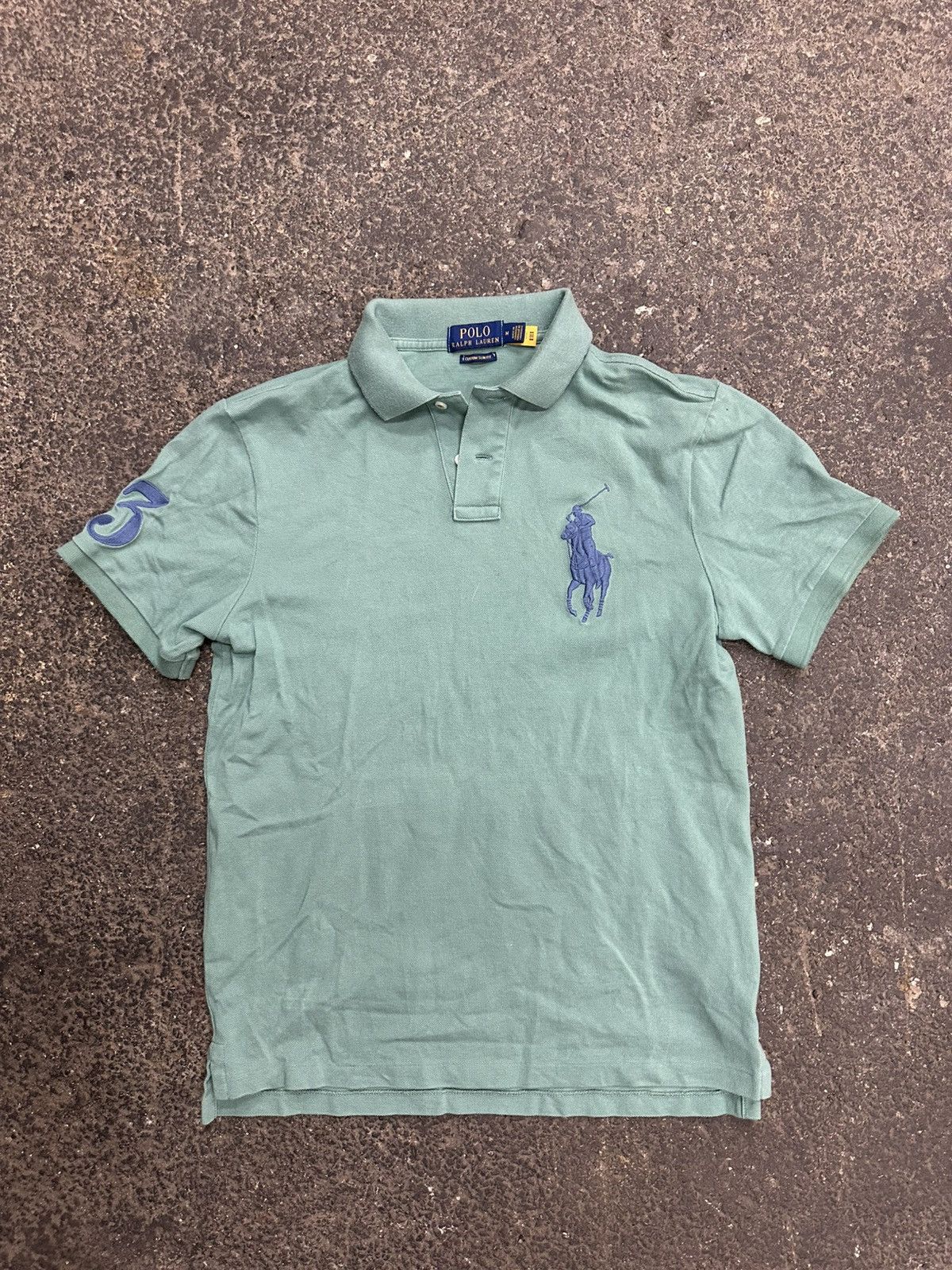 Polo Ralph Lauren × Vintage Y2K polo number rugby polo shirt Size US M / EU 48-50 / 2 - 1 Thumbnail