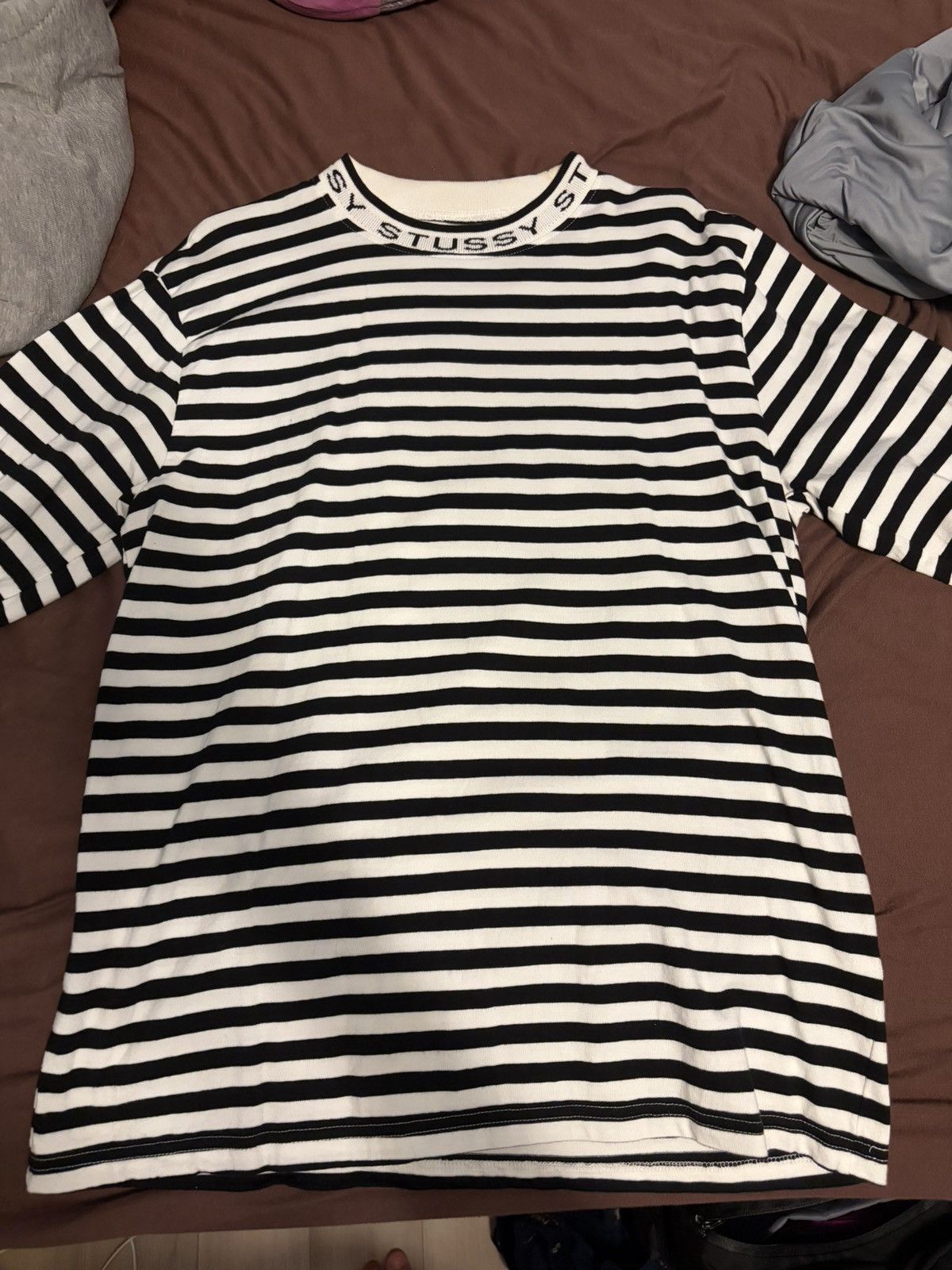 Stussy Stussy Long Sleeve T shirt stripes Size US M / EU 48-50 / 2 - 1 Thumbnail