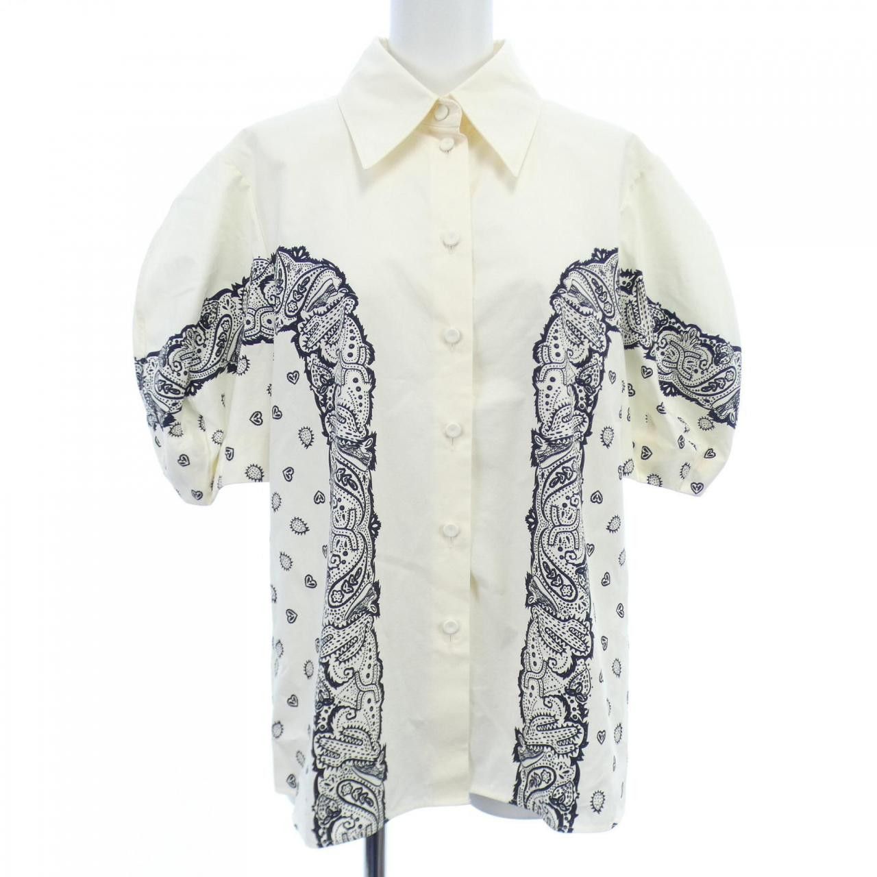 Chloe Chloe Chloe CHC24UHT17300905 Shirt Cotton Dress Shirt CHC24UHT17300905 DUTY FREE for USA Size ONE SIZE - 1 Thumbnail