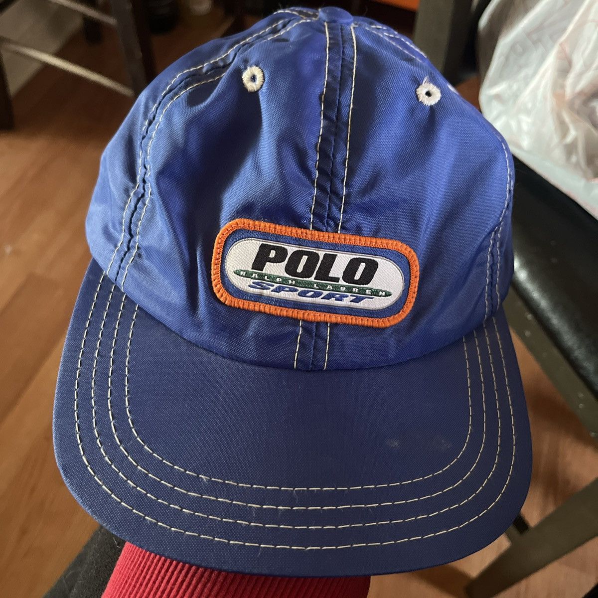 Polo Ralph Lauren Blue Polo Ralph Lauren Sport Hat Size ONE SIZE - 1 Thumbnail