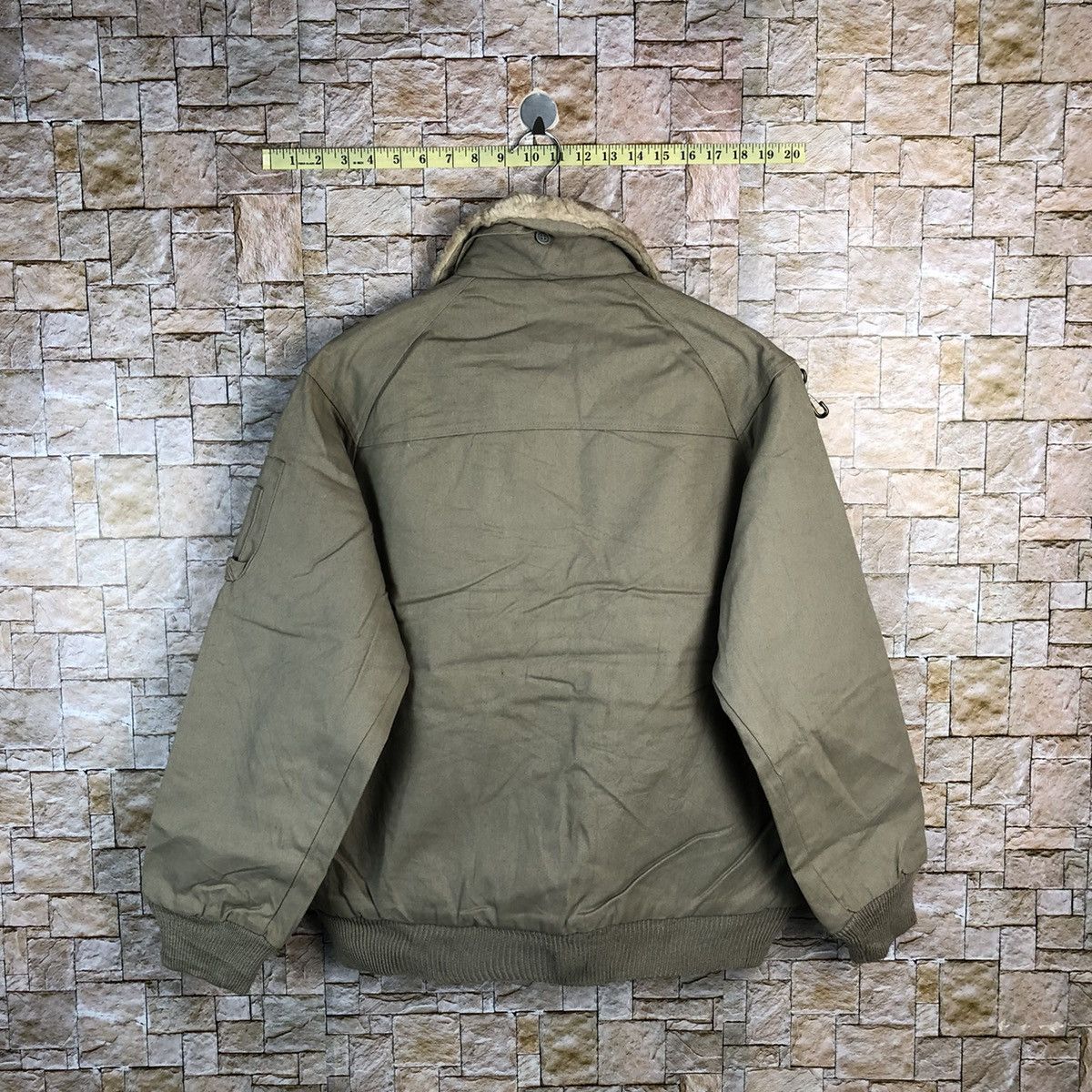 Vintage DL Jacket Pilot vintage Brown Bombers Jacket #A560 Size US M / EU 48-50 / 2 - 14 Thumbnail