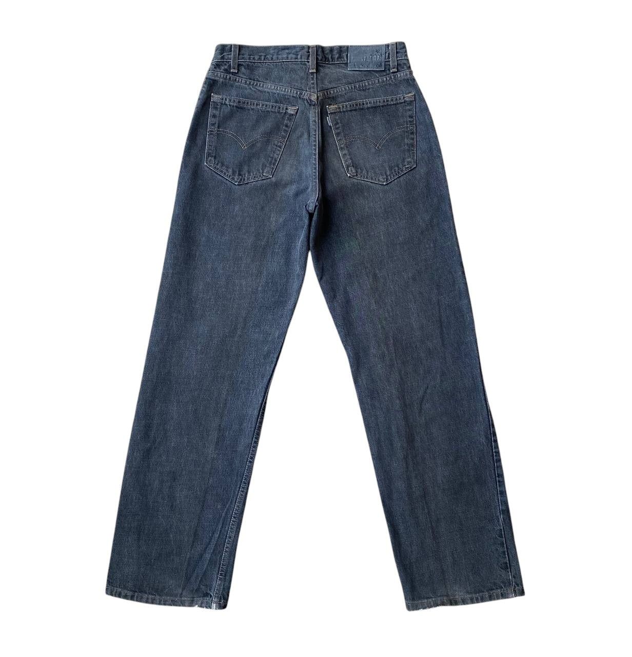Levi's Vintage Clothing VINTAGE LEVIS 99 SILVERTAB BAGGY LOOSE FADED BLACK DENIM Size US 31 - 2 Thumbnail